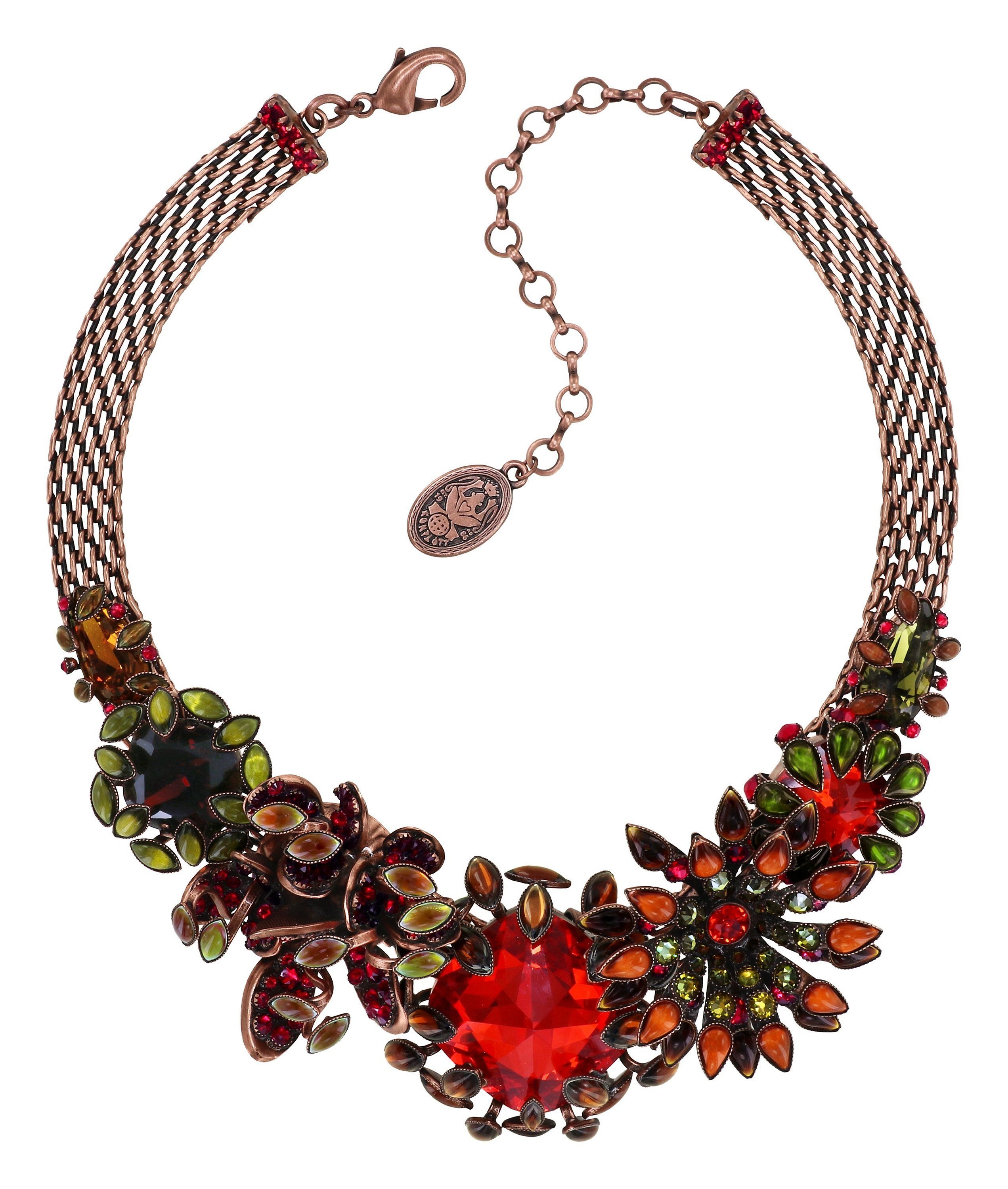 image for Necklace Collier Alien Anemone Orange  
