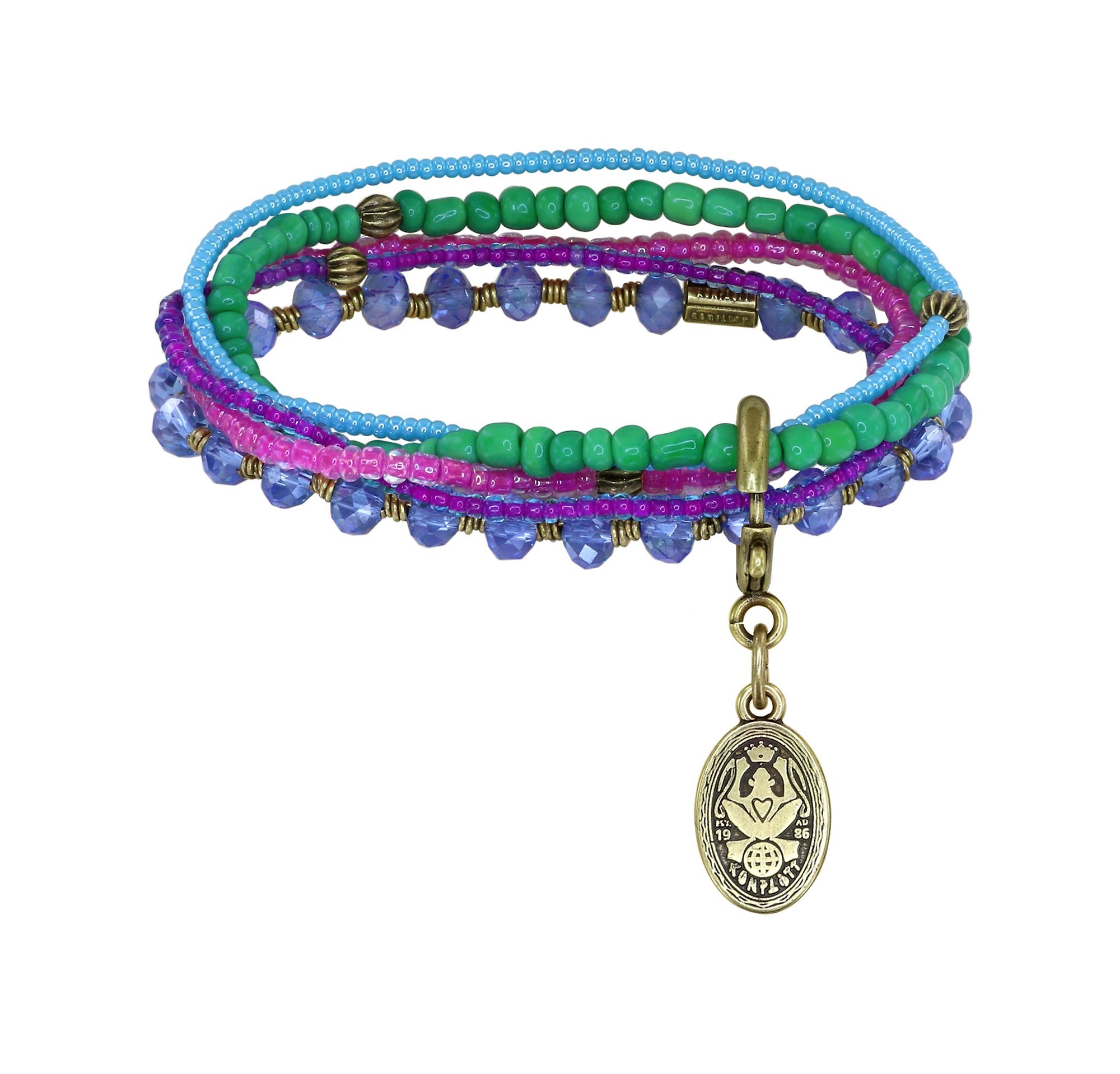 Bild für Armband elastisch Petit Glamour d´Afrique Multi  