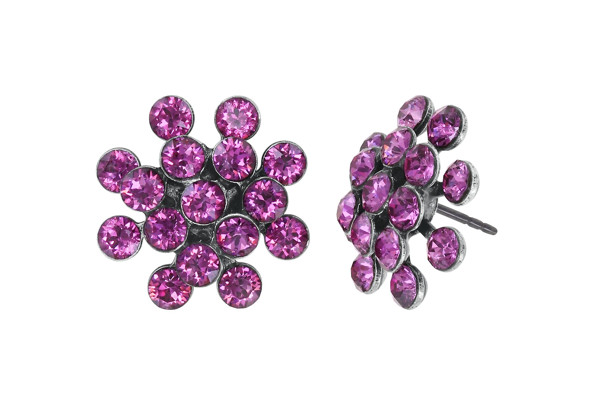 image for Earring Stud Magic Fireball Lila  mini