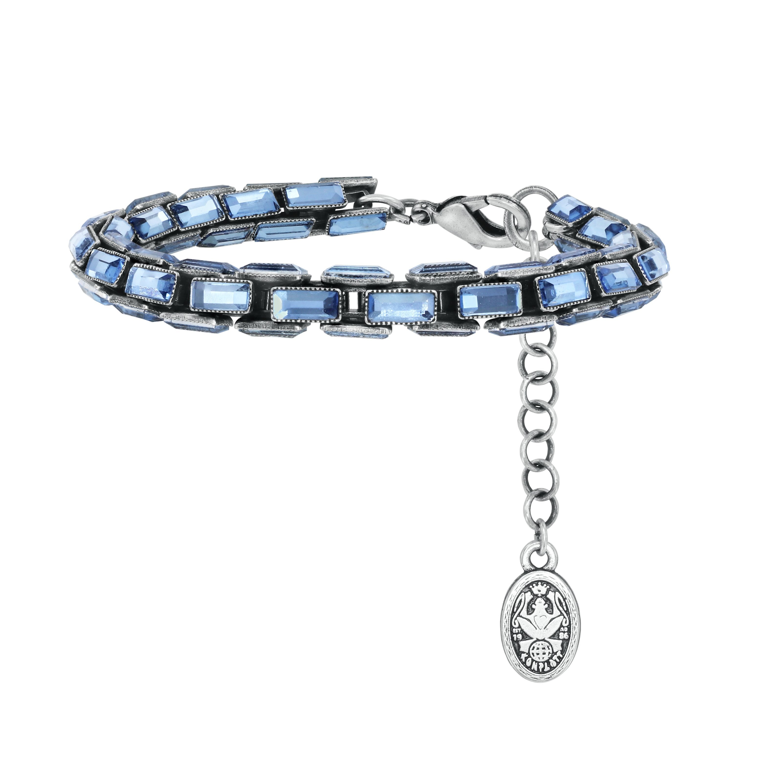 image for Bracelet Industrial Snake Blue  