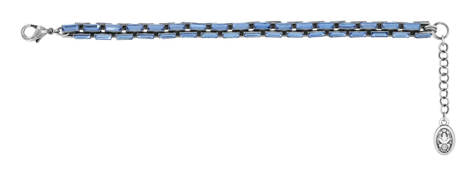 Bild für Armband Industrial Snake Blau  