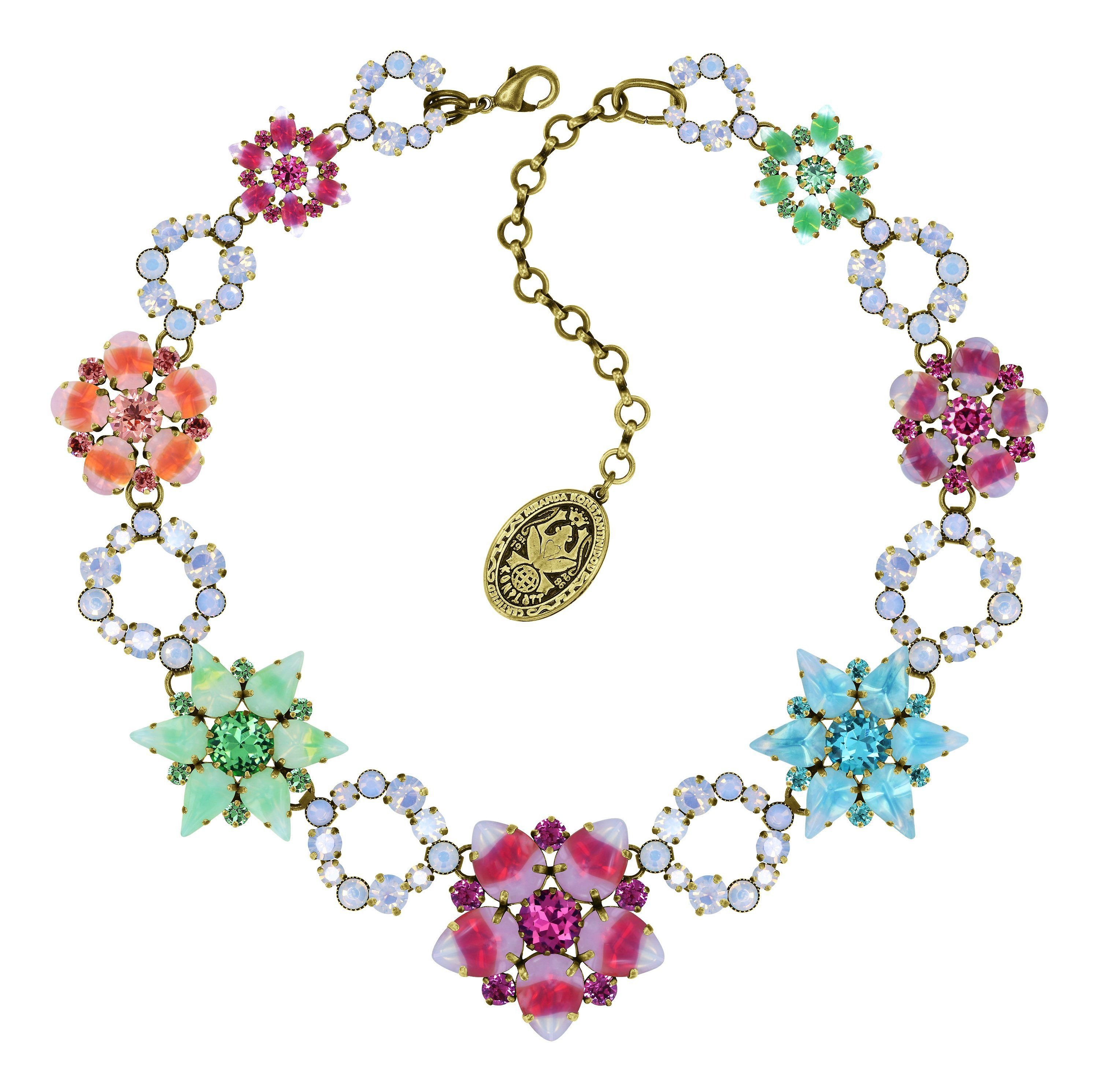 image for Necklace Collier Sabrina Vintage Multi  