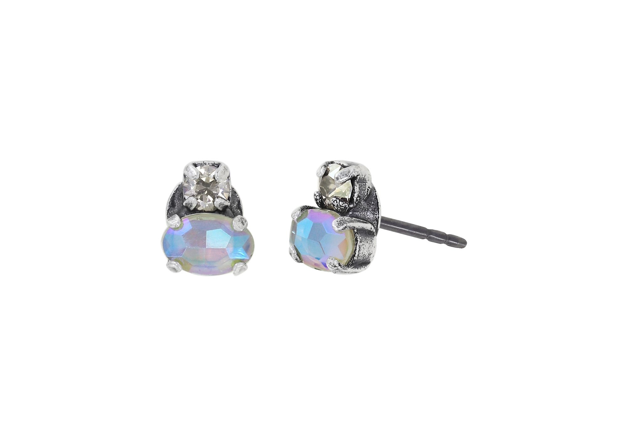 image for Earring stud Daily Desire White  