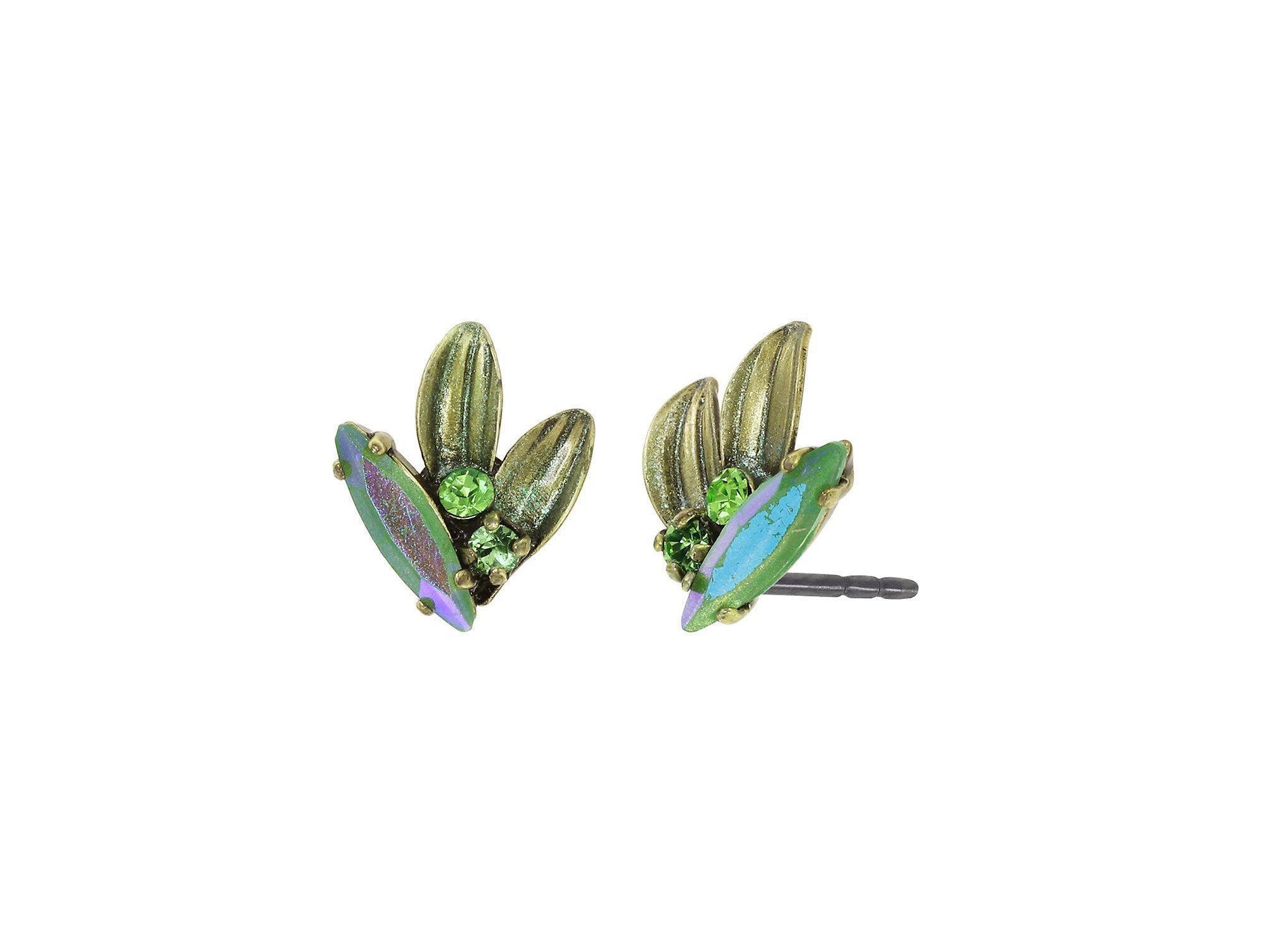 image for Earring Stud IceForest Green  