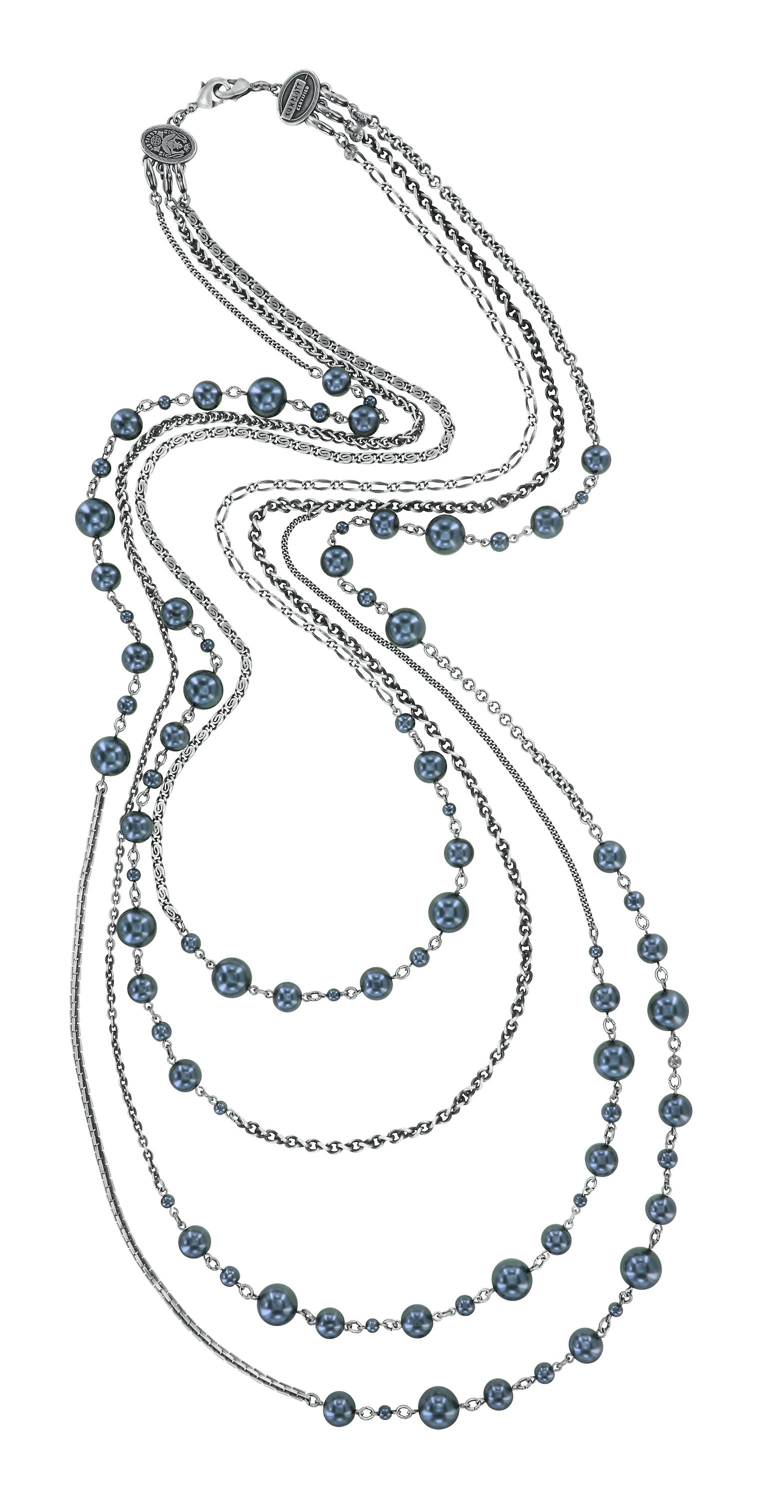 image pour Collier (long) Pool-Side Story Noir  