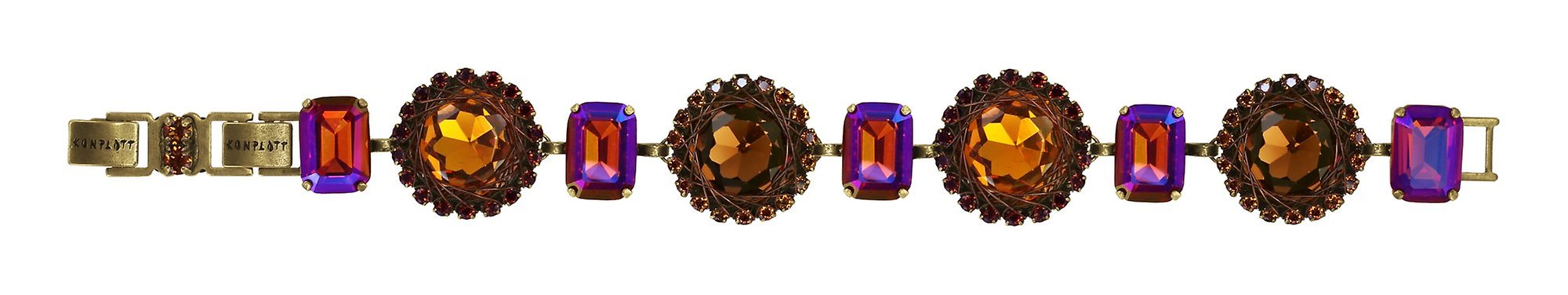 Bild für Armband Gem Royale Braun  Größe M