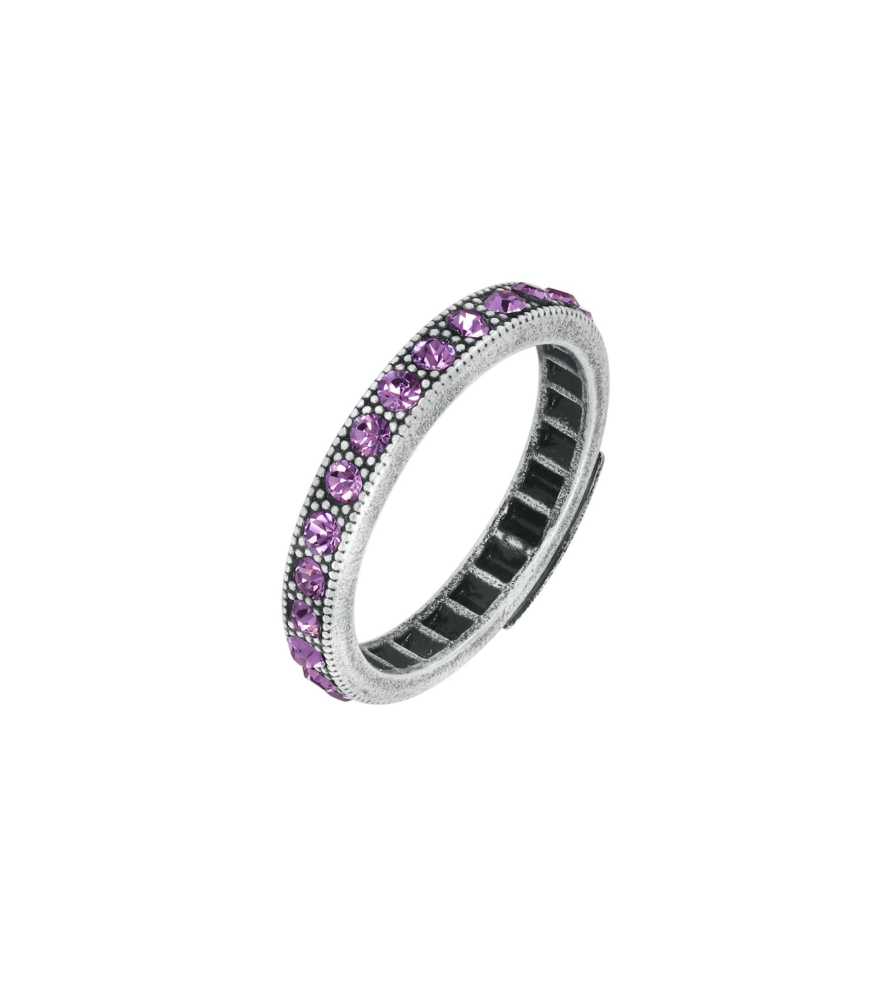 image pour Anneau Colour Ring Lila light amethyst size S