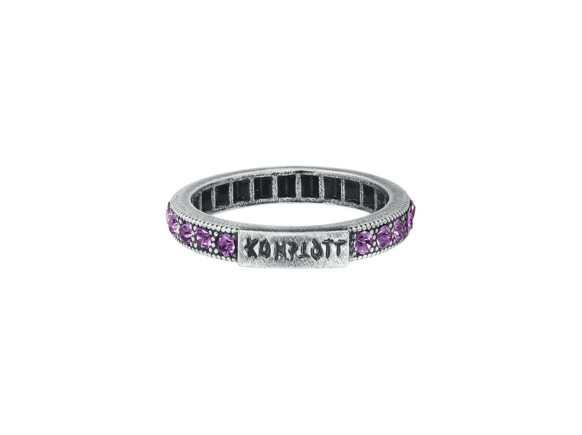image pour Anneau Colour Ring Lila light amethyst size S