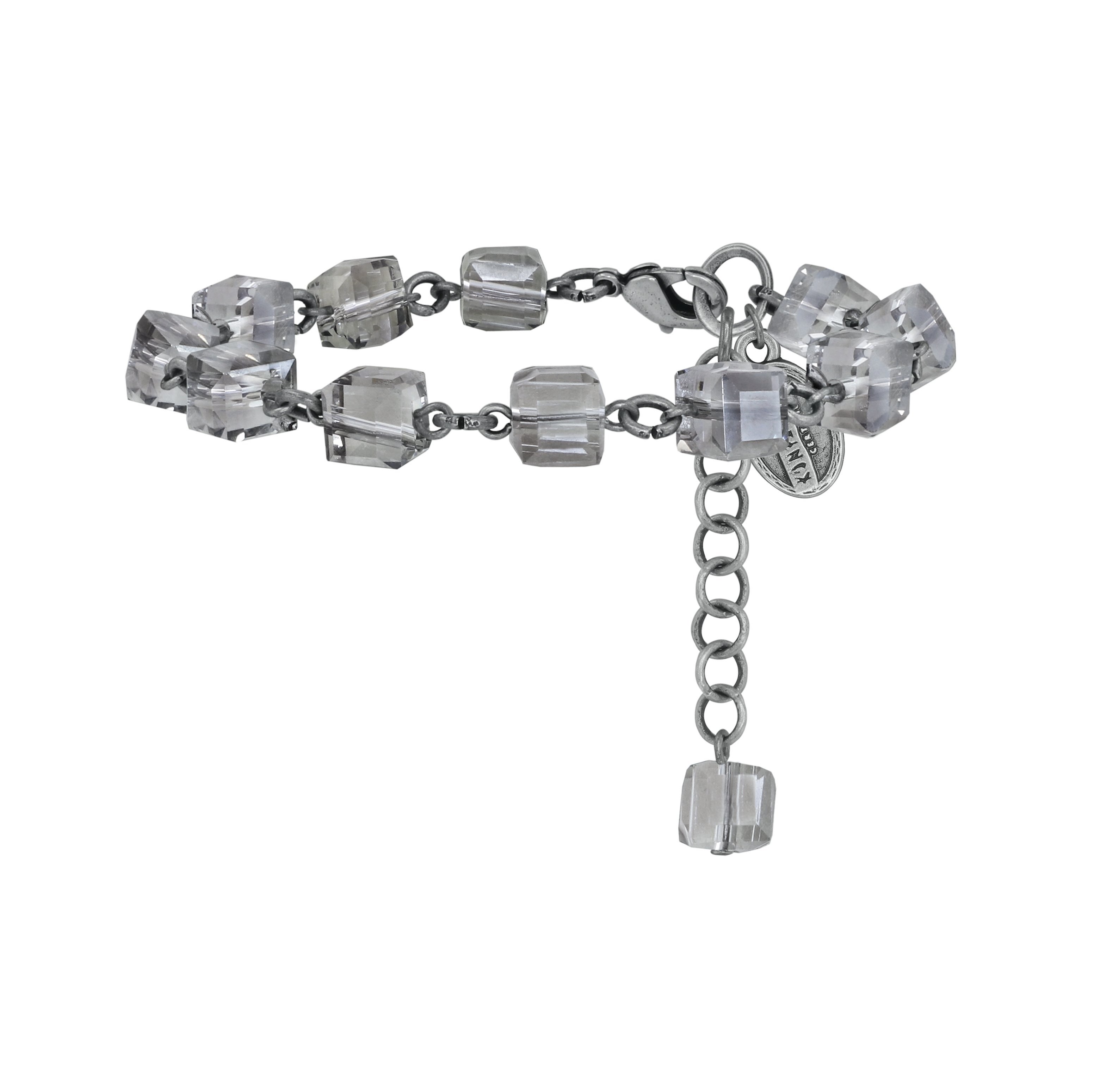 image pour Bracelet Cubes Gris  