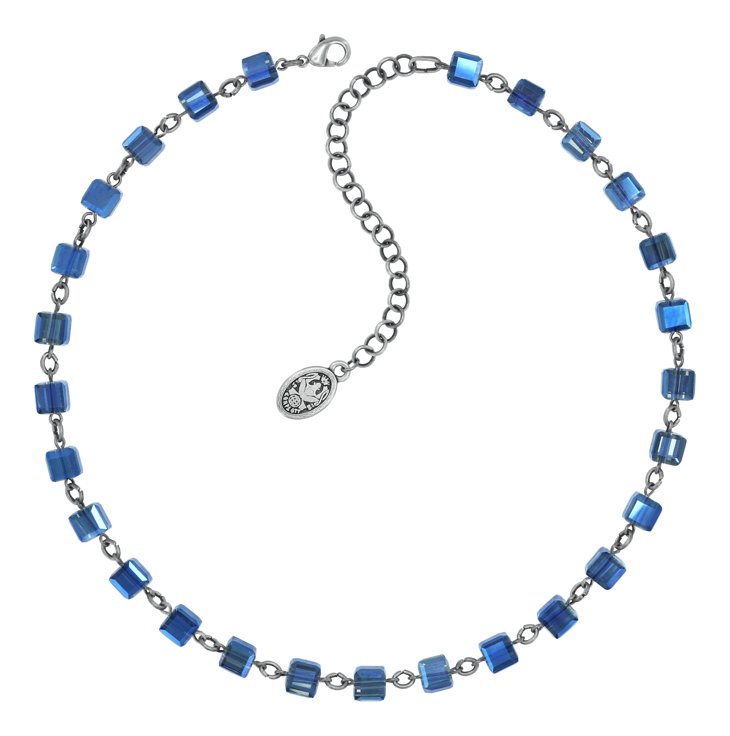 image for Necklace Cubes Blue  