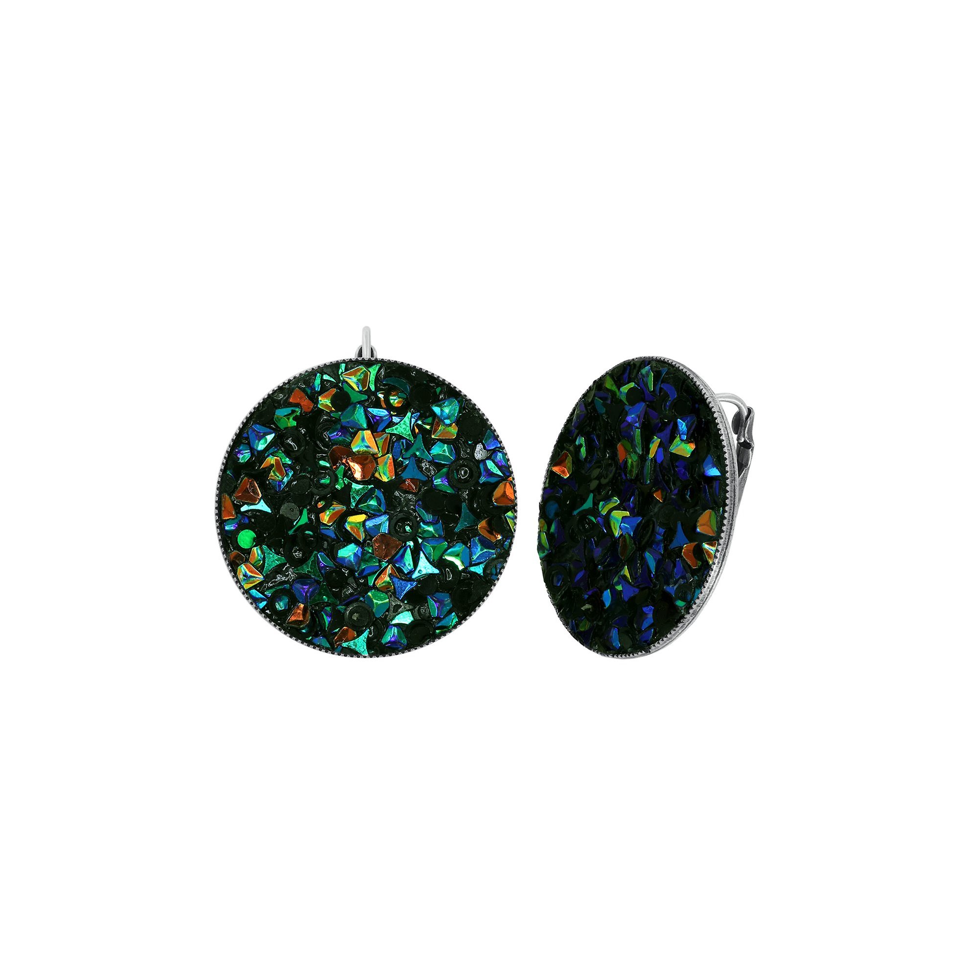 image for Earring Eurowire Studio 54 Blue / Green  size L