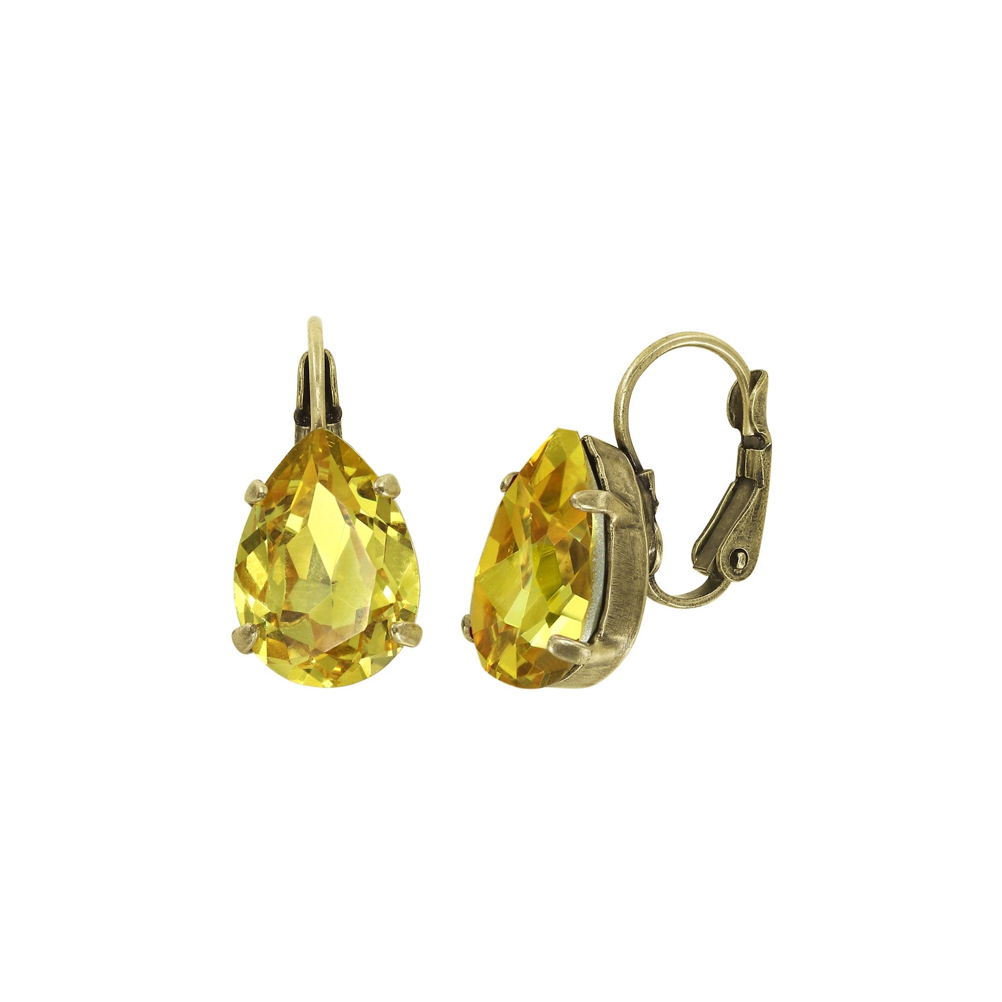 image pour Boucles d'oreilles Eurowire Gothic Parisienne Jaune sunflower 