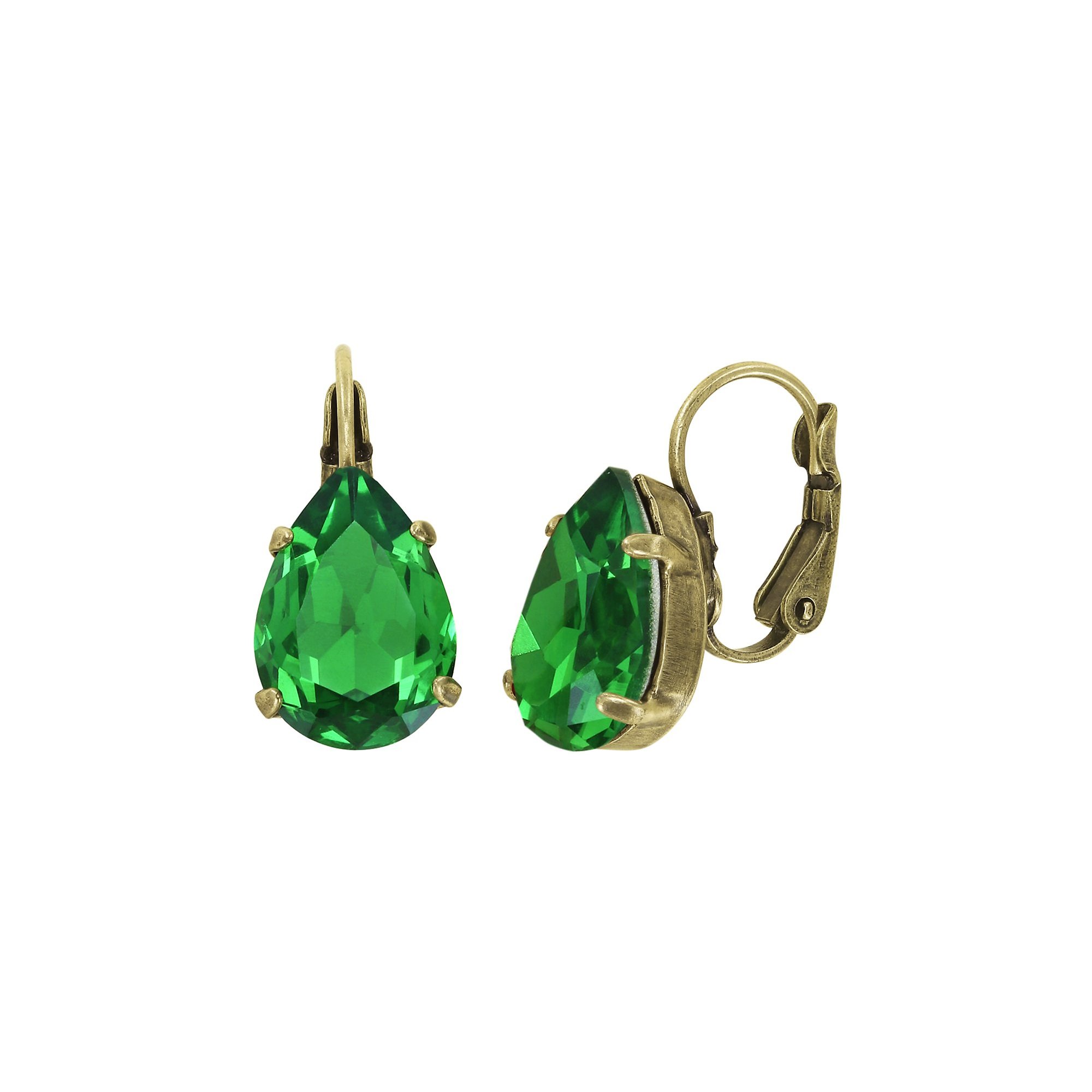image for Earring Eurowire Gothic Parisienne Green Fern Green 