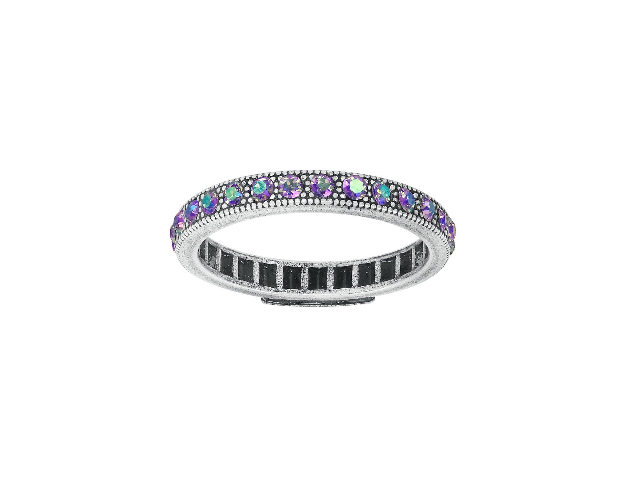 Bild für Ring Colour Ring Lila crystal paradise shine Größe M