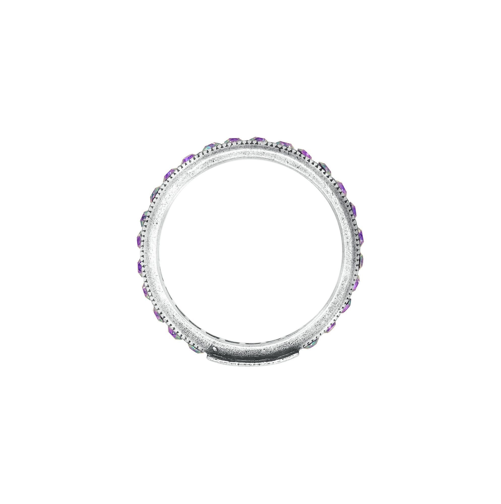 image pour Anneau Colour Ring Lila crystal paradise shine size M