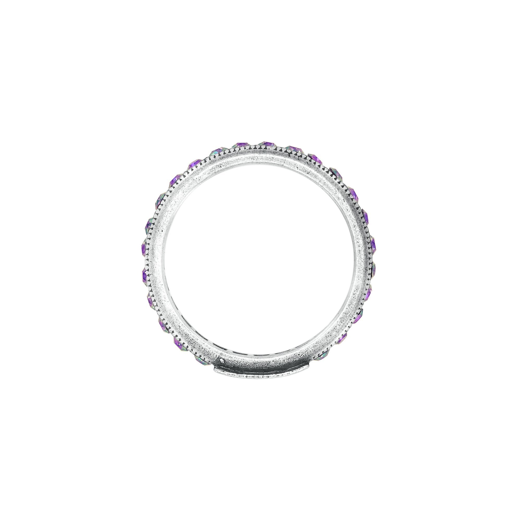 Bild für Ring Colour Ring Lila crystal paradise shine Größe M