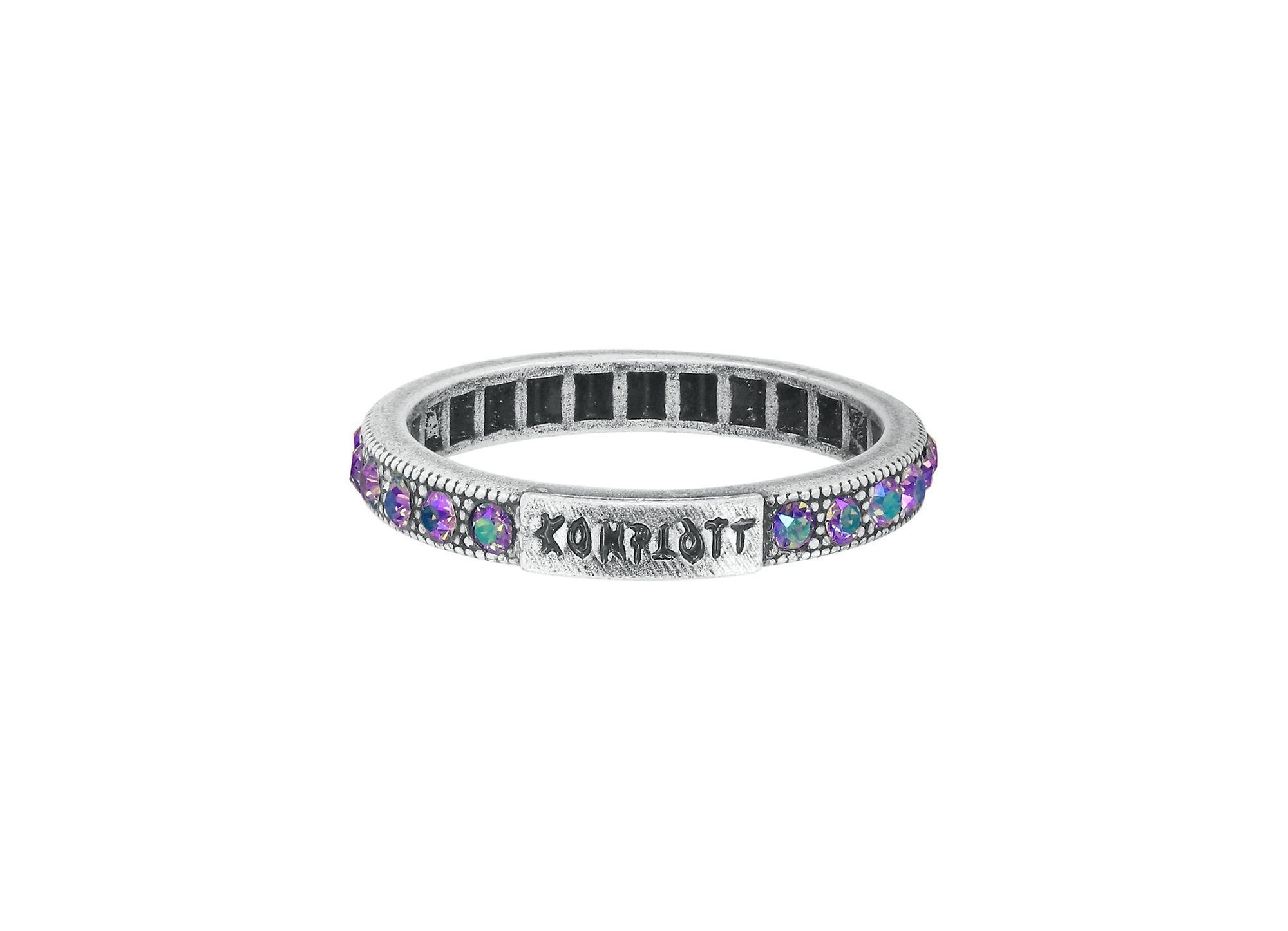image pour Anneau Colour Ring Lila crystal paradise shine size M