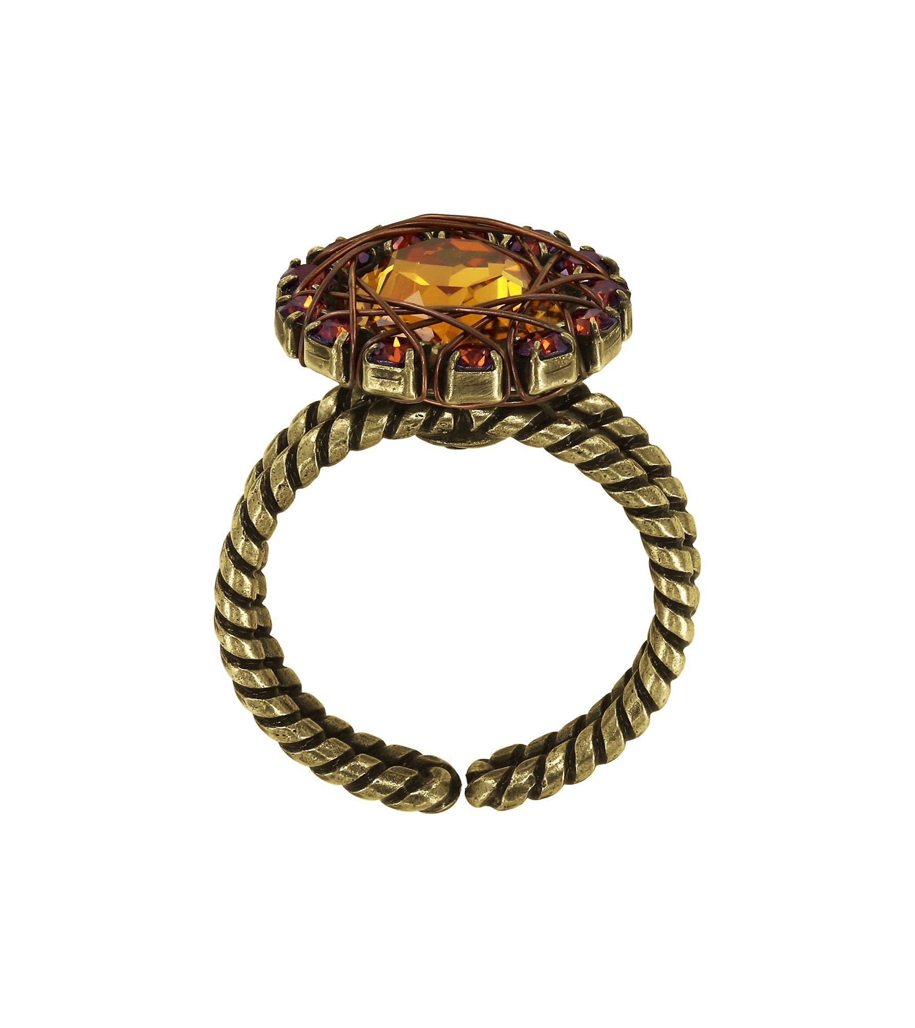 image for Ring Gem Royale Brown  size S