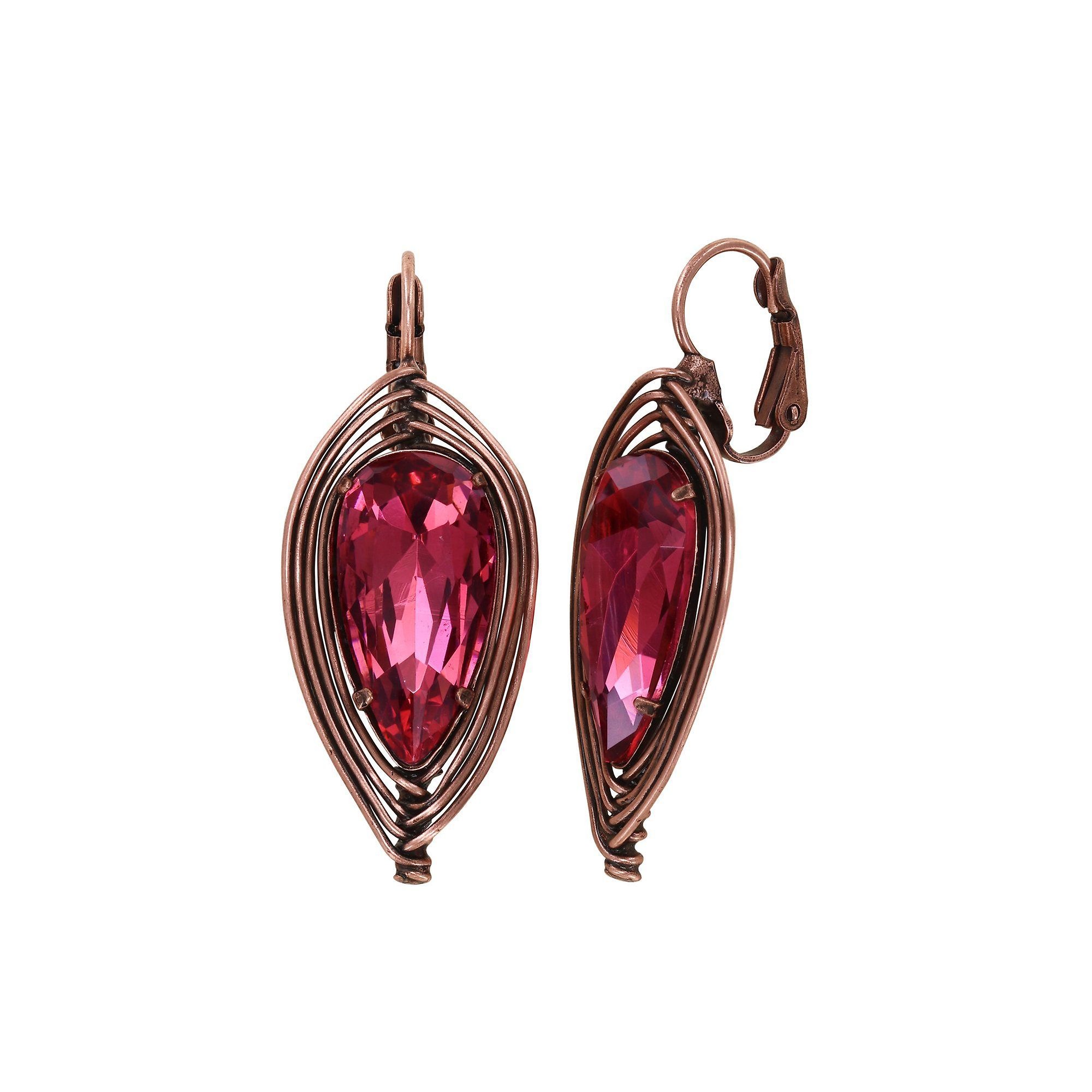 image for Earring Eurowire Amazonia Coralline  size S