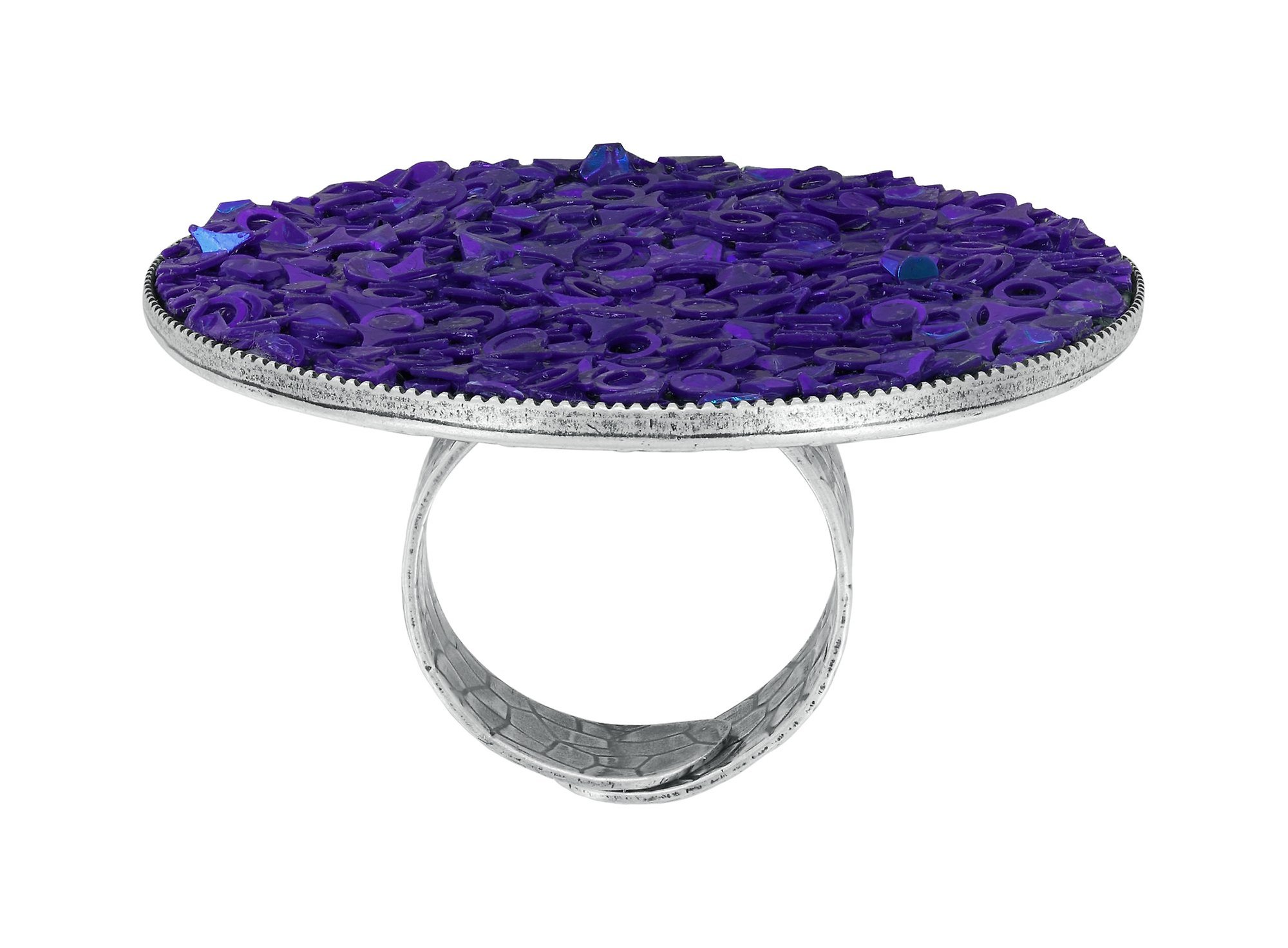 Bild für Ring Studio 54 Blau / Lila  Größe XL