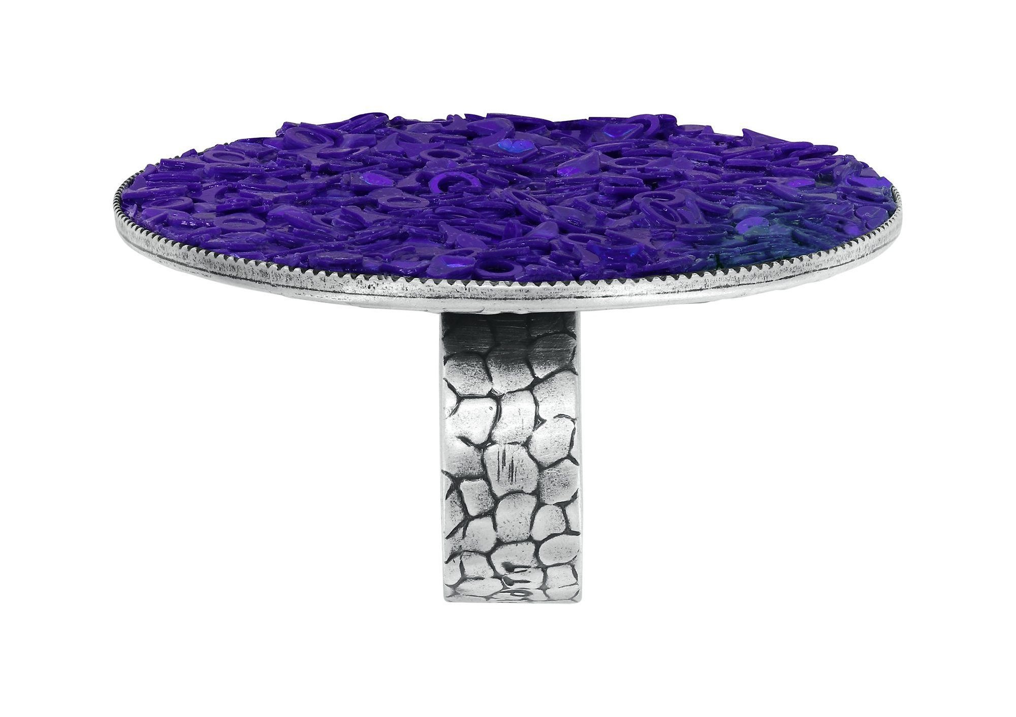 image pour Anneau Studio 54 Bleu / Lila  size XL