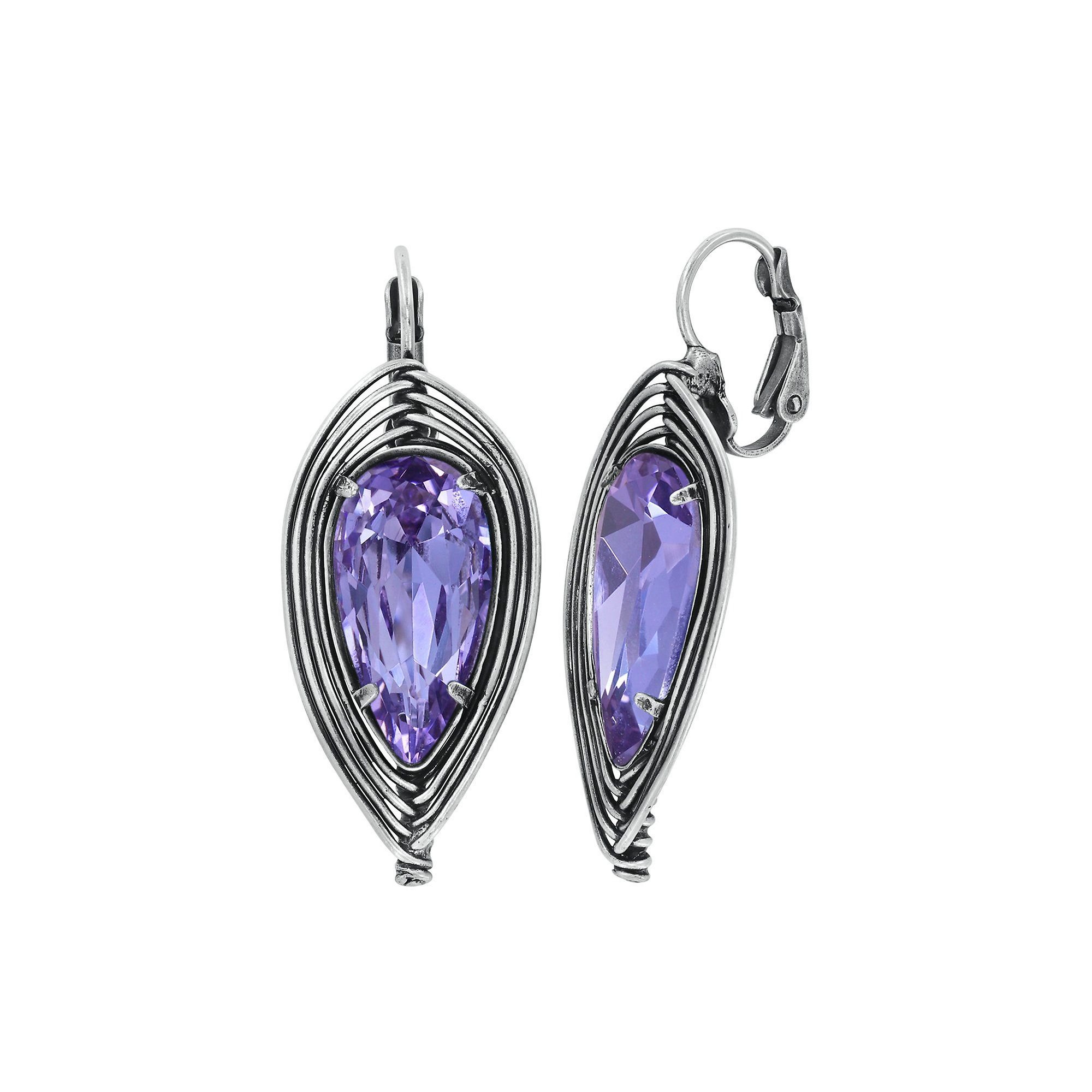 image pour Boucles d'oreilles Eurowire Amazonia Lila  size S
