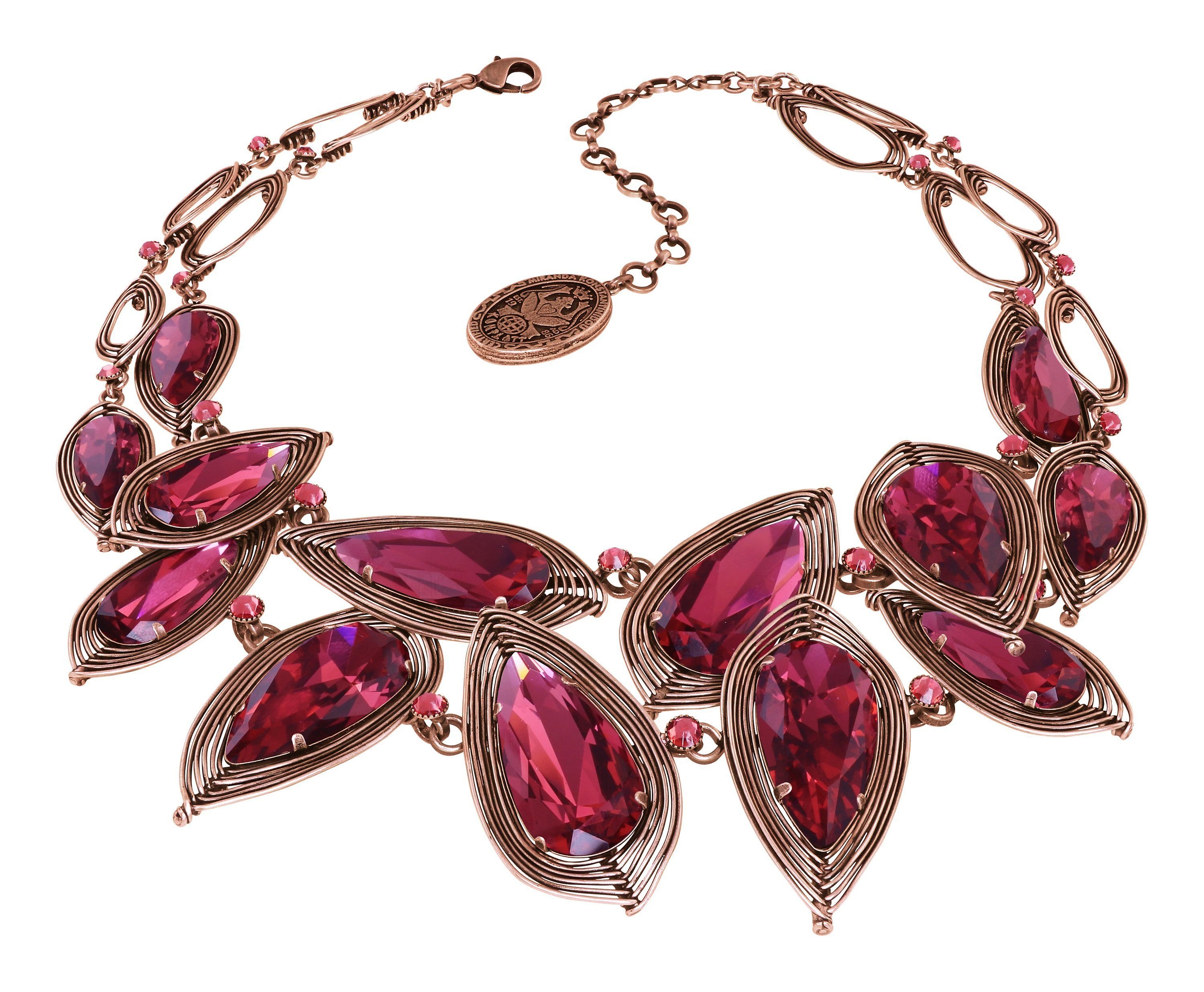 image for Necklace Collier Amazonia Coralline  