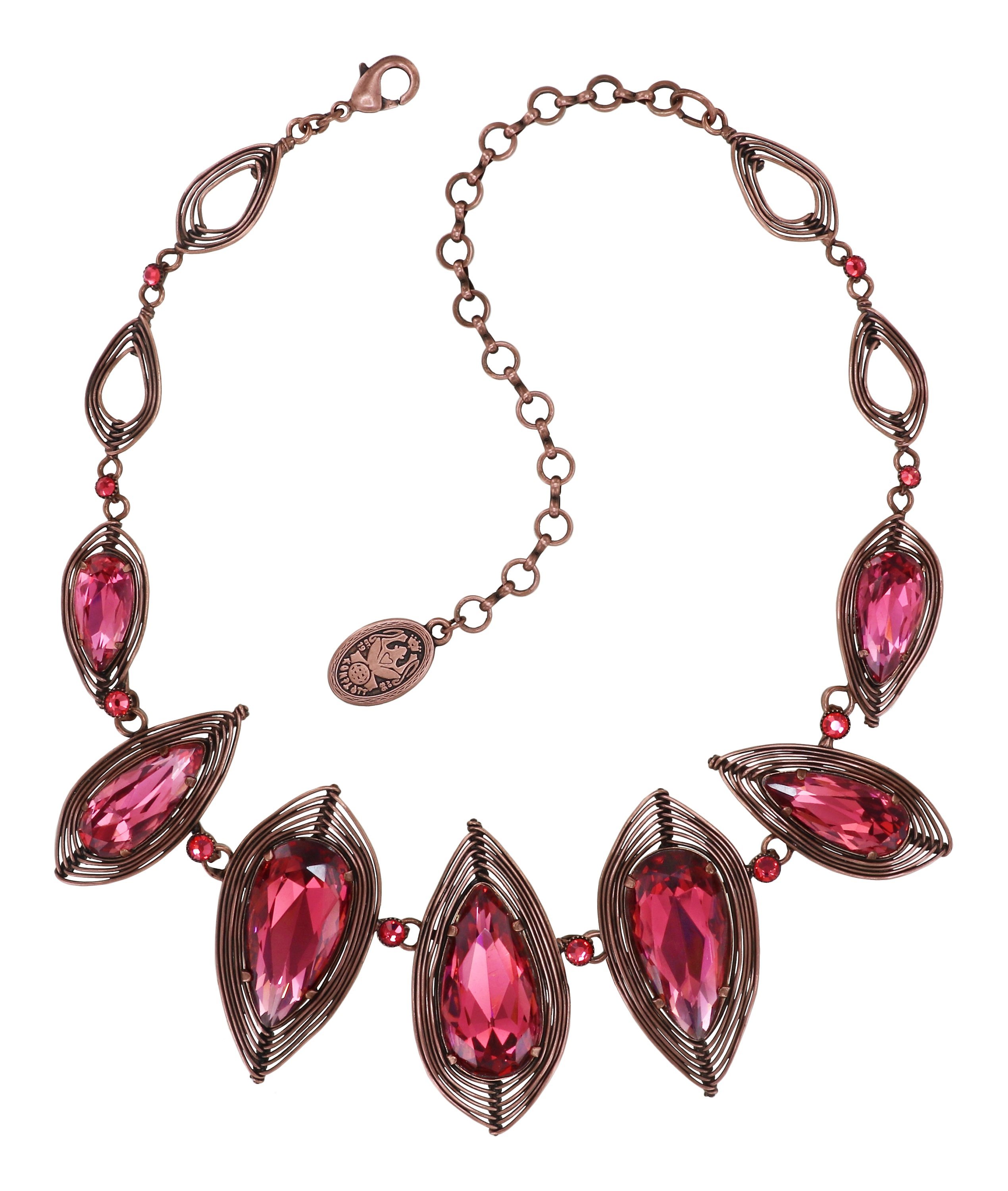 Bild für Halskette Amazonia Korallenfarbig  