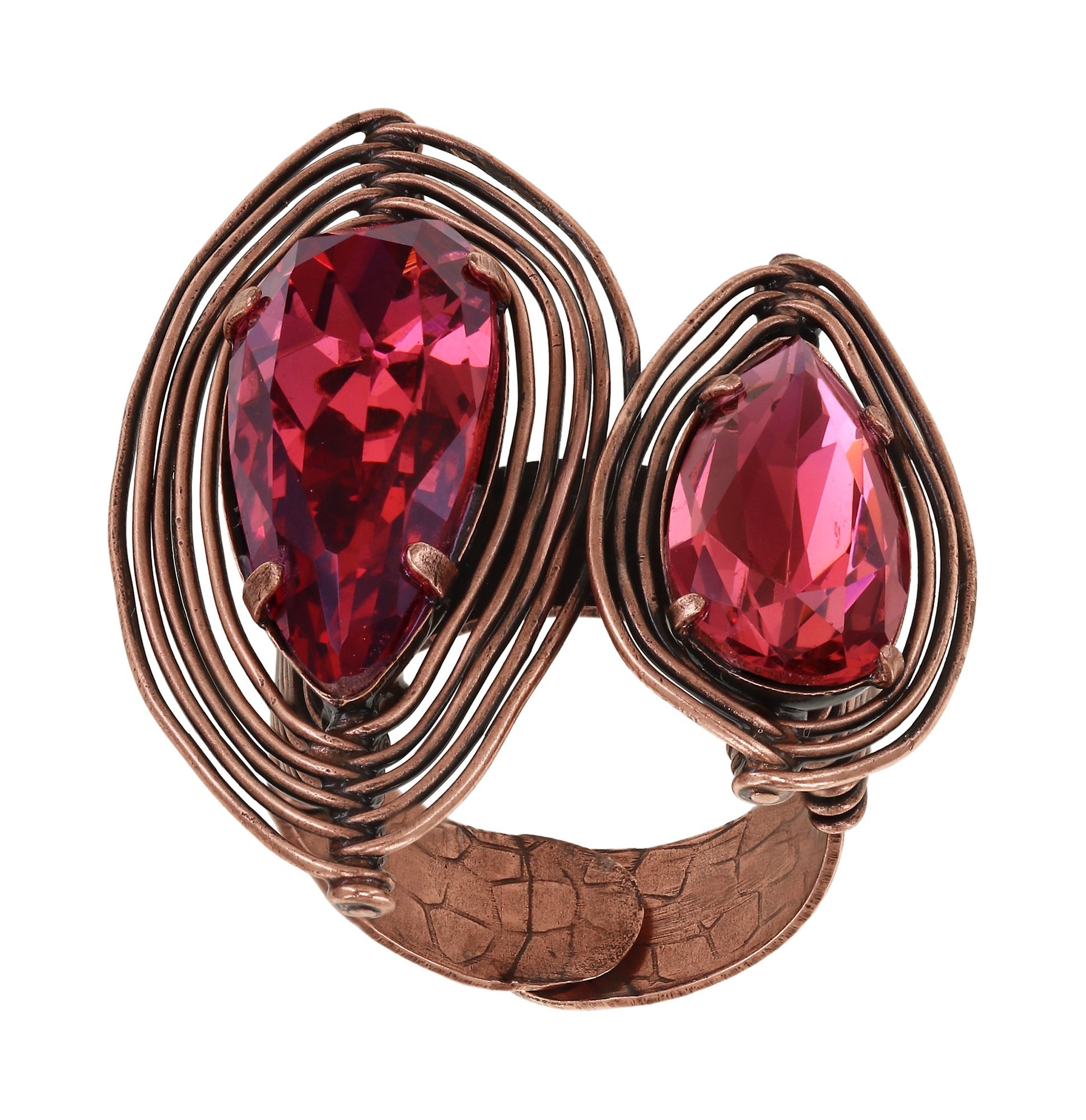 image for Ring Amazonia Coralline  size M,S