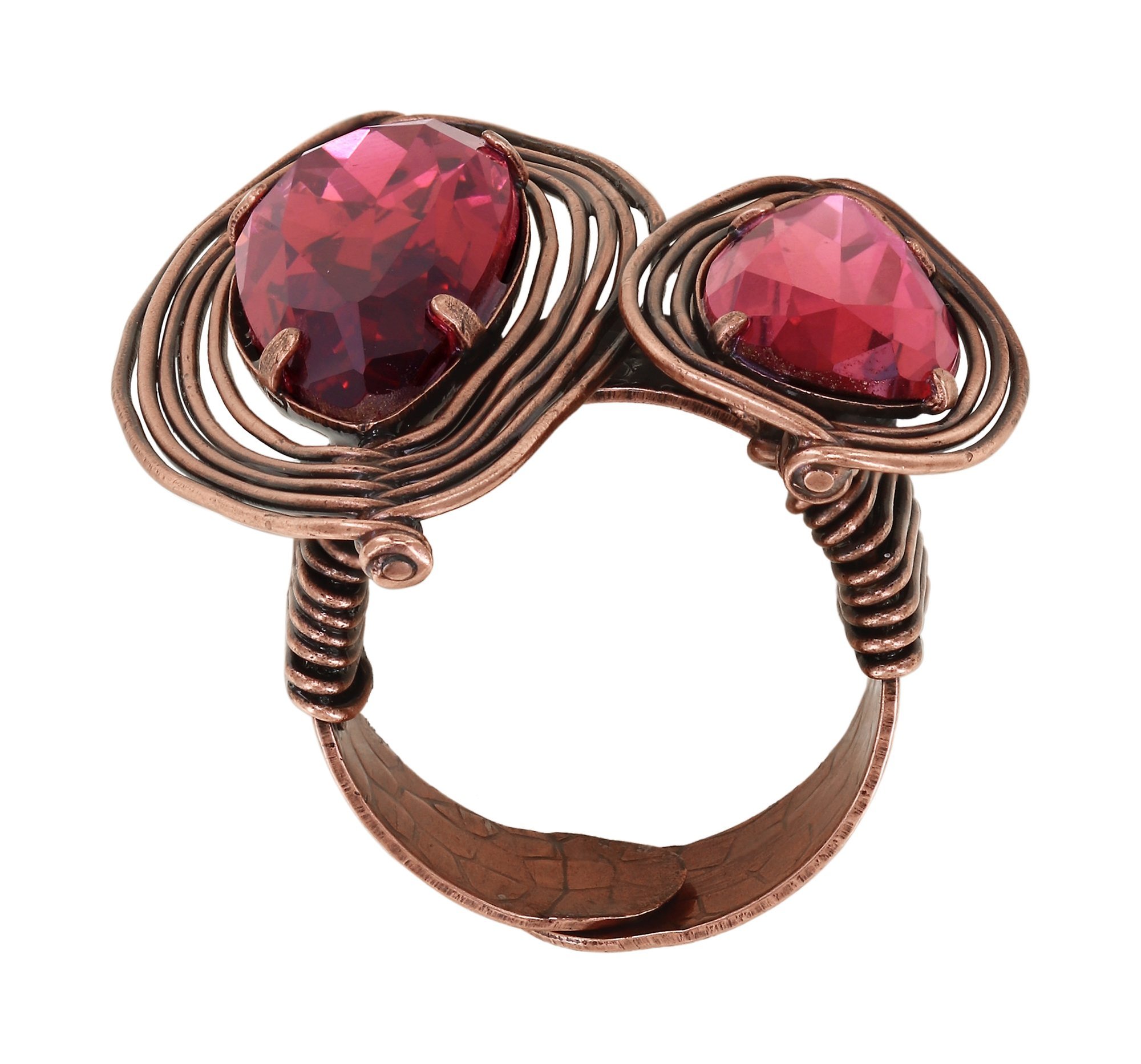 image for Ring Amazonia Coralline  size M,S