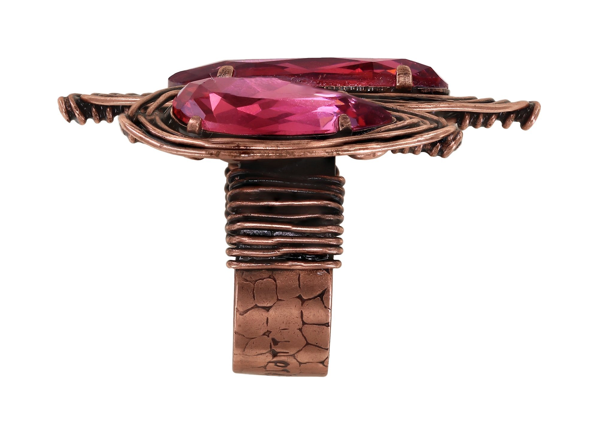 image pour Anneau Amazonia Coralline  size M,S