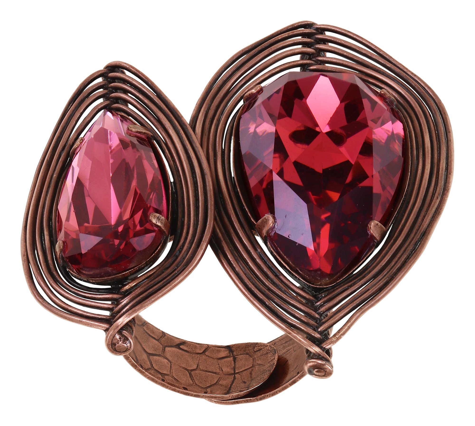 image pour Anneau Amazonia Coralline  size L