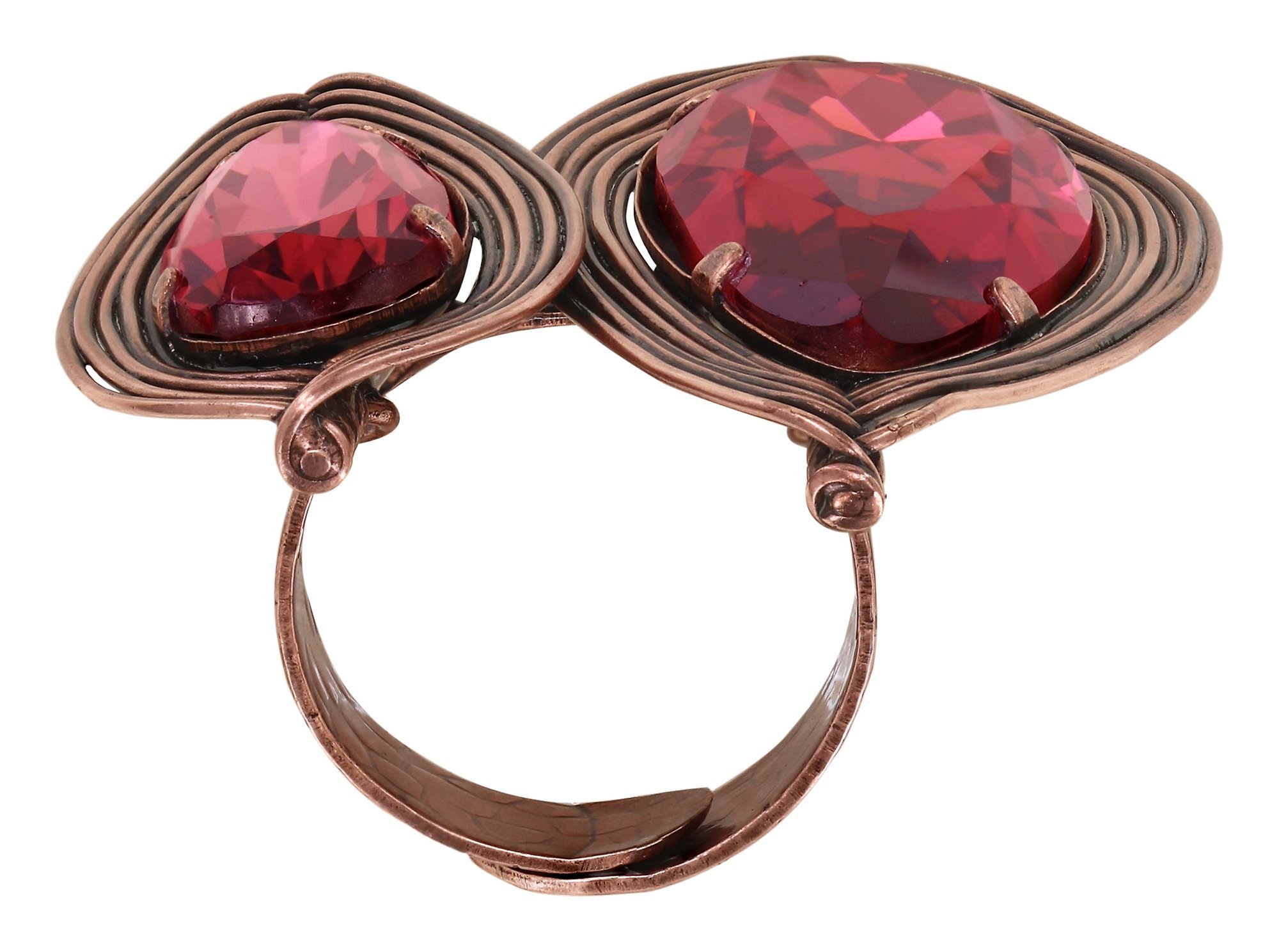 image for Ring Amazonia Coralline  size L