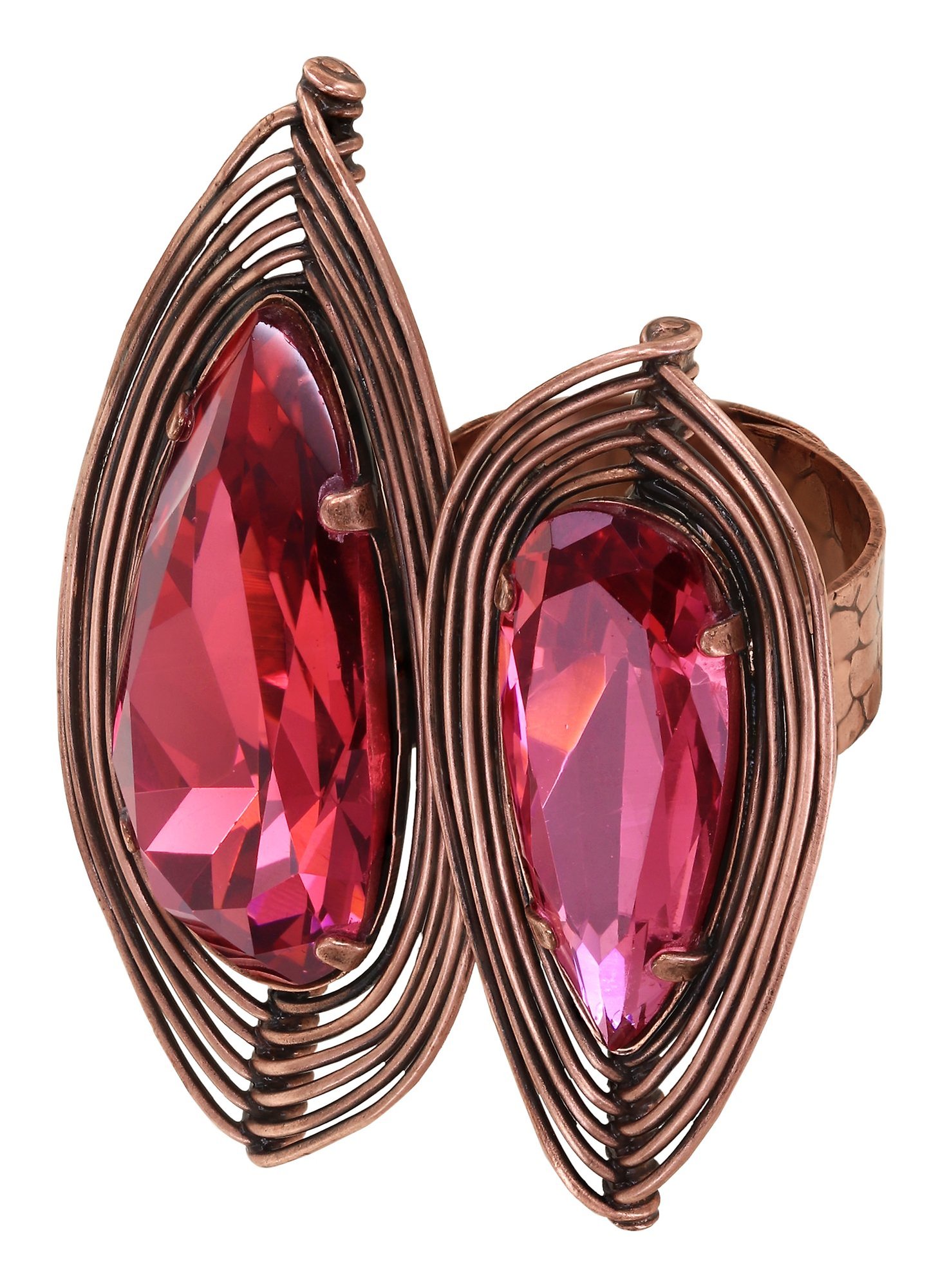 image pour Anneau Amazonia Coralline  size L