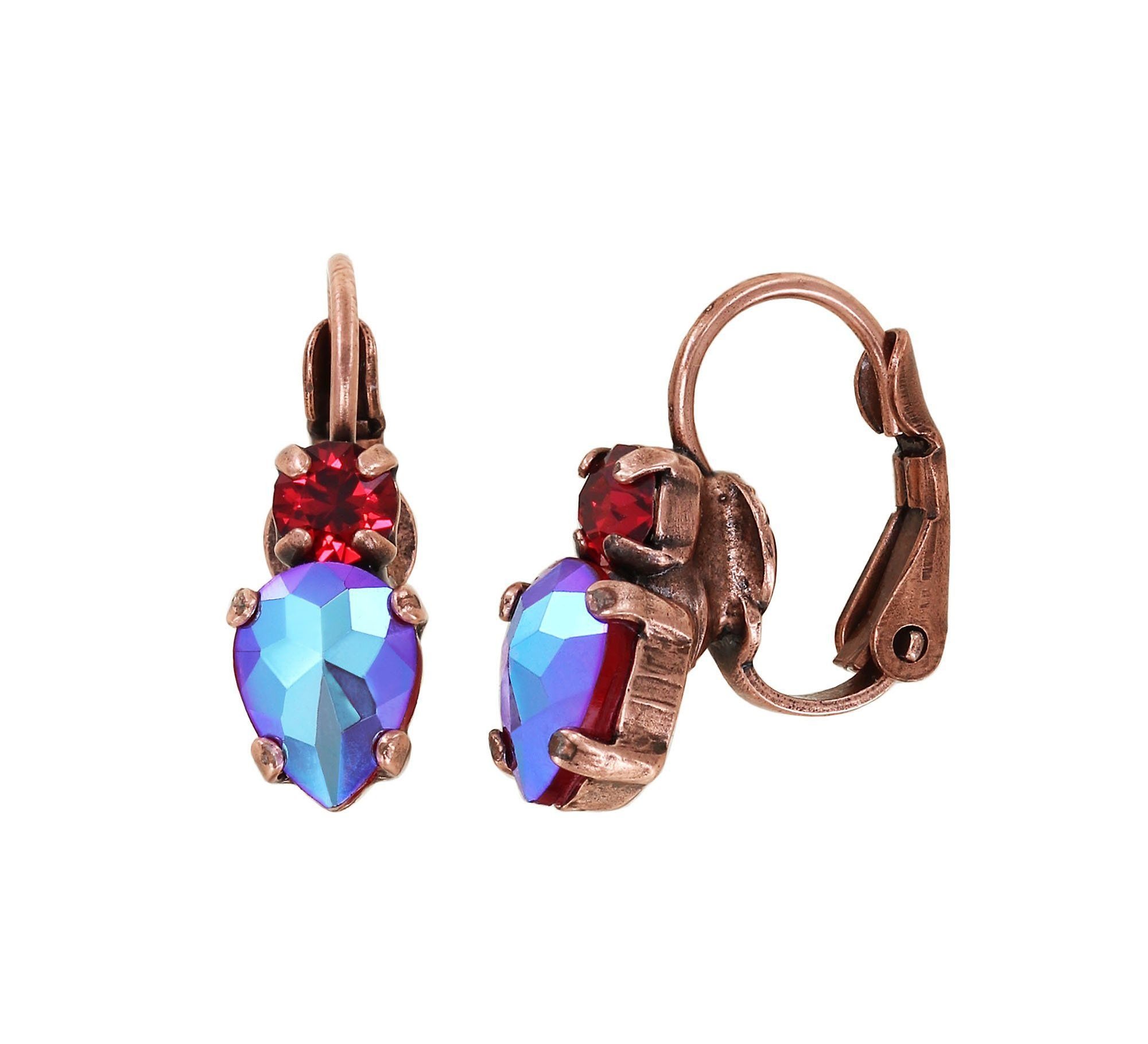 image pour Boucles d'oreilles Eurowire Daily Desire Rouge  