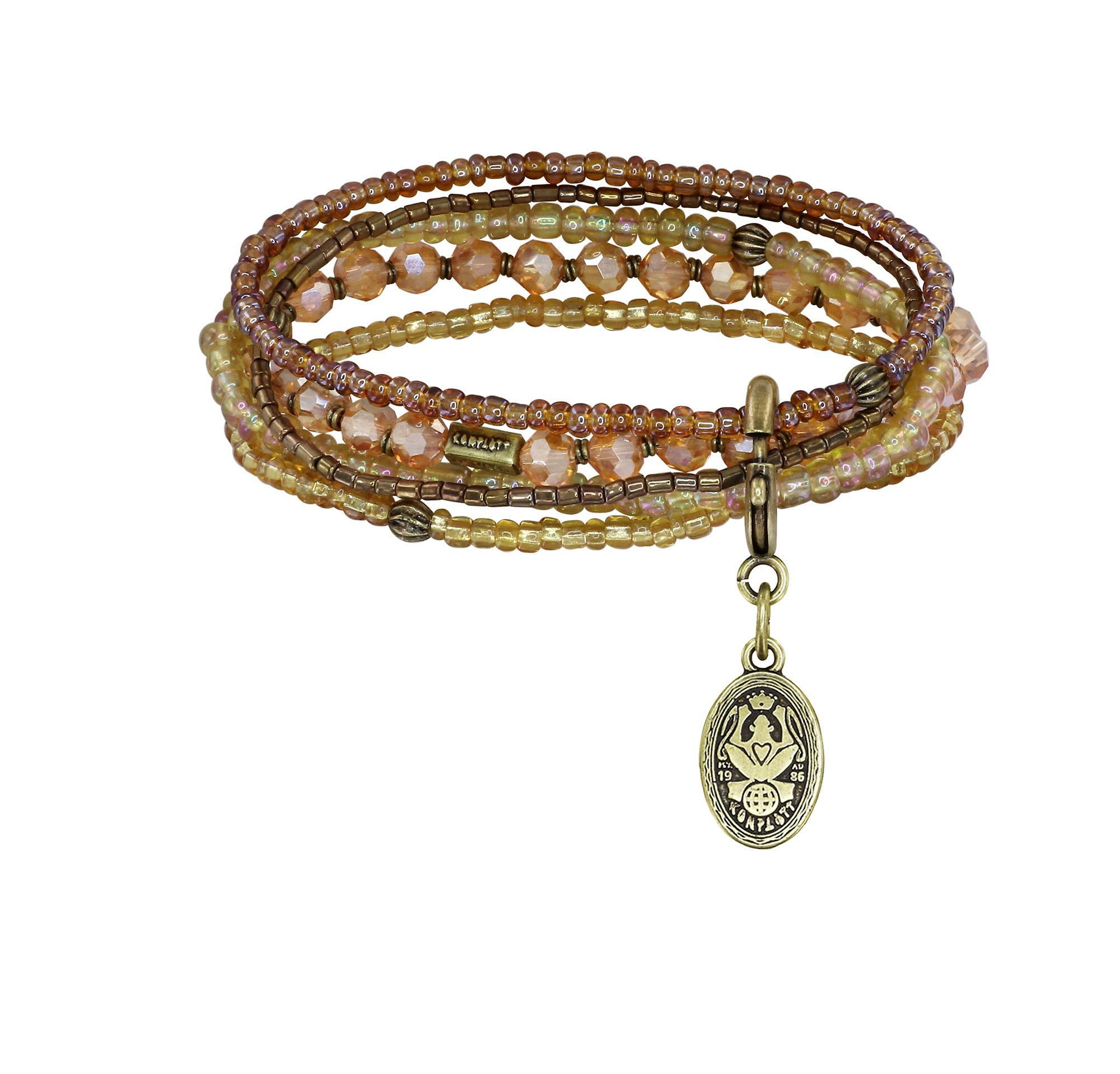 Bild für Armband elastisch Petit Glamour d´Afrique Braun  