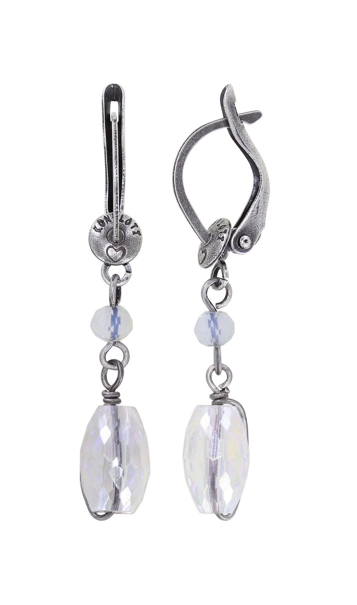 image for Earring dangling Daily Desire White  