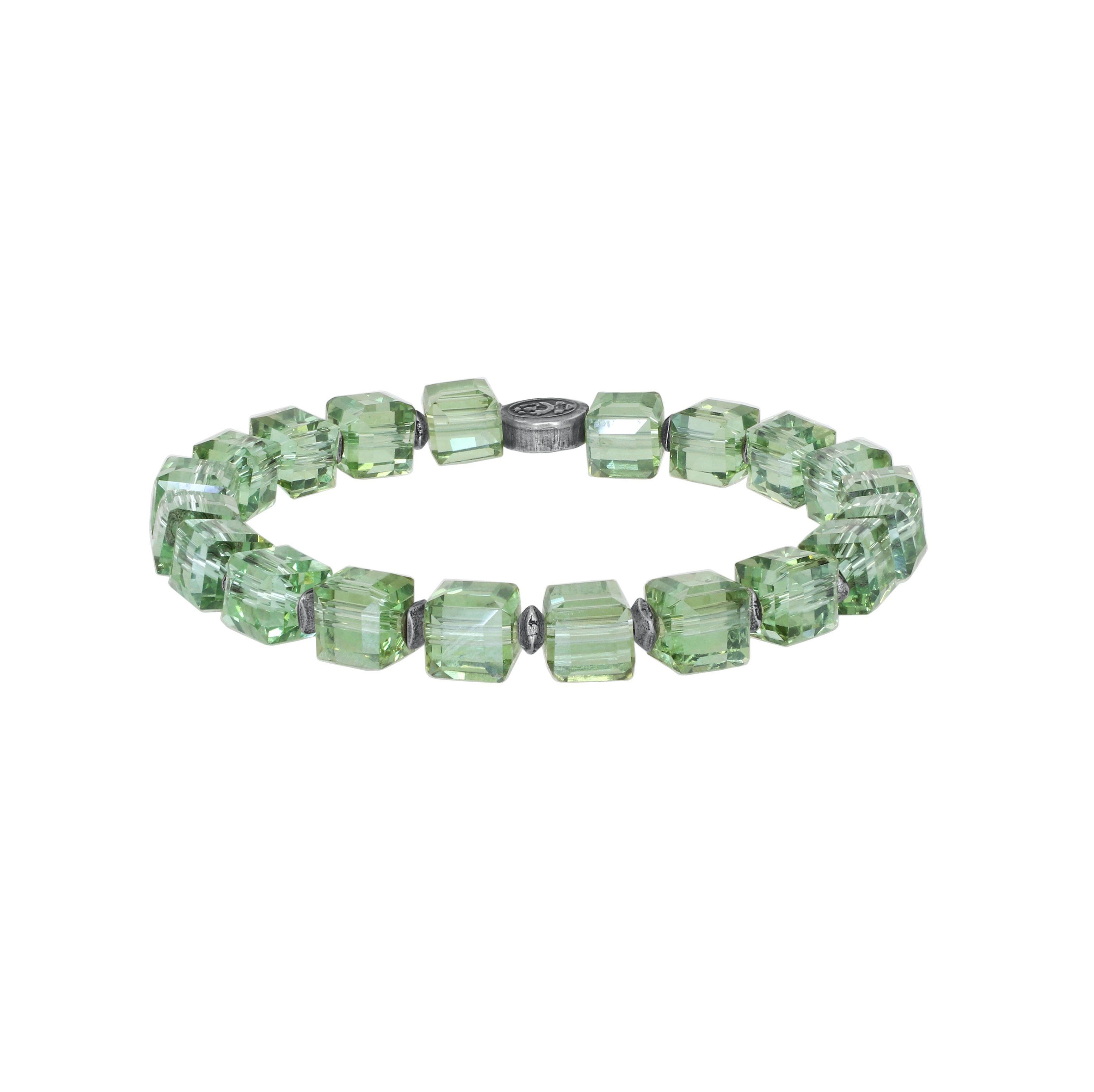 image for Bracelet elastic Cubes Green  