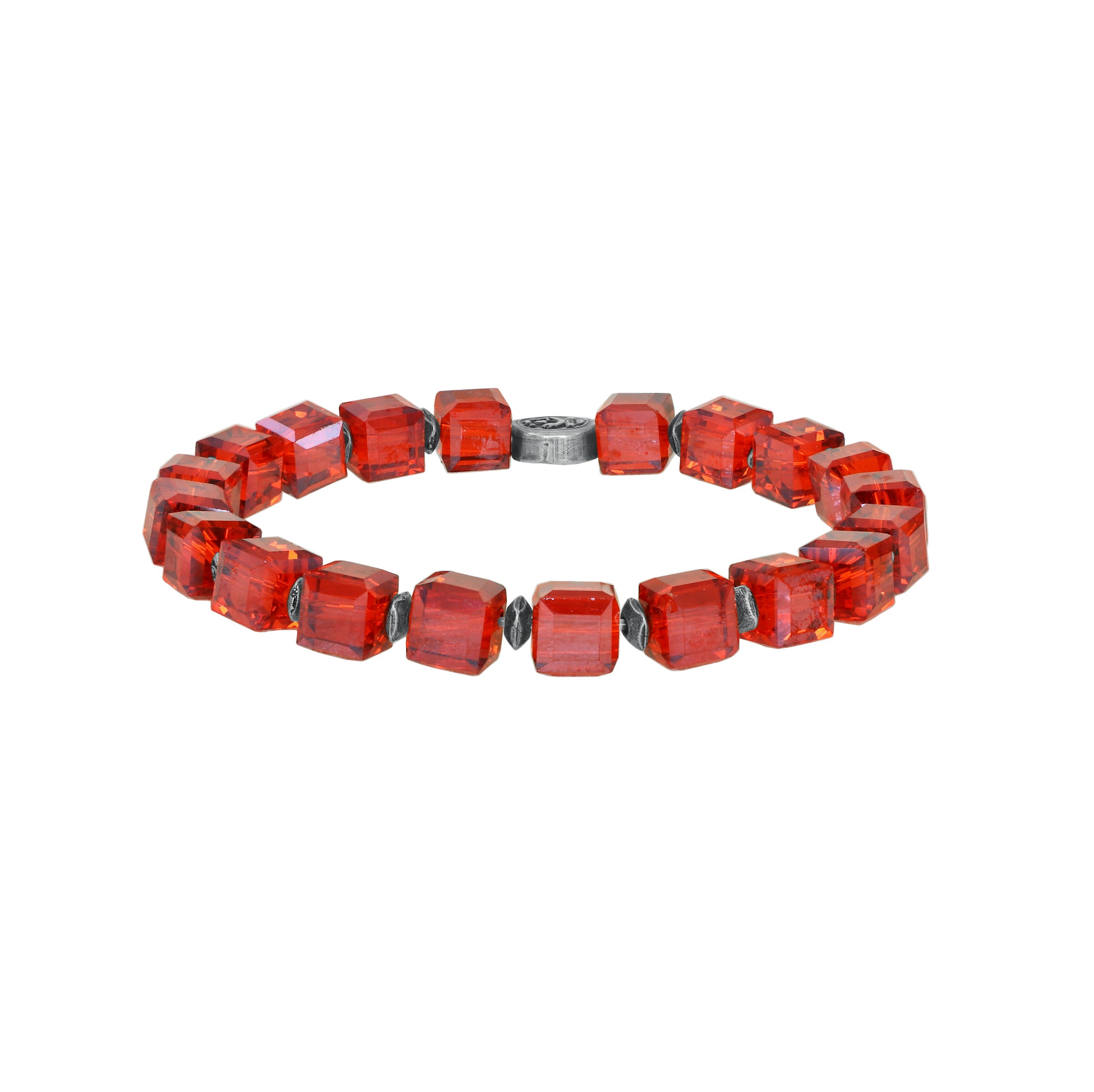 image for Bracelet elastic Cubes Orange  