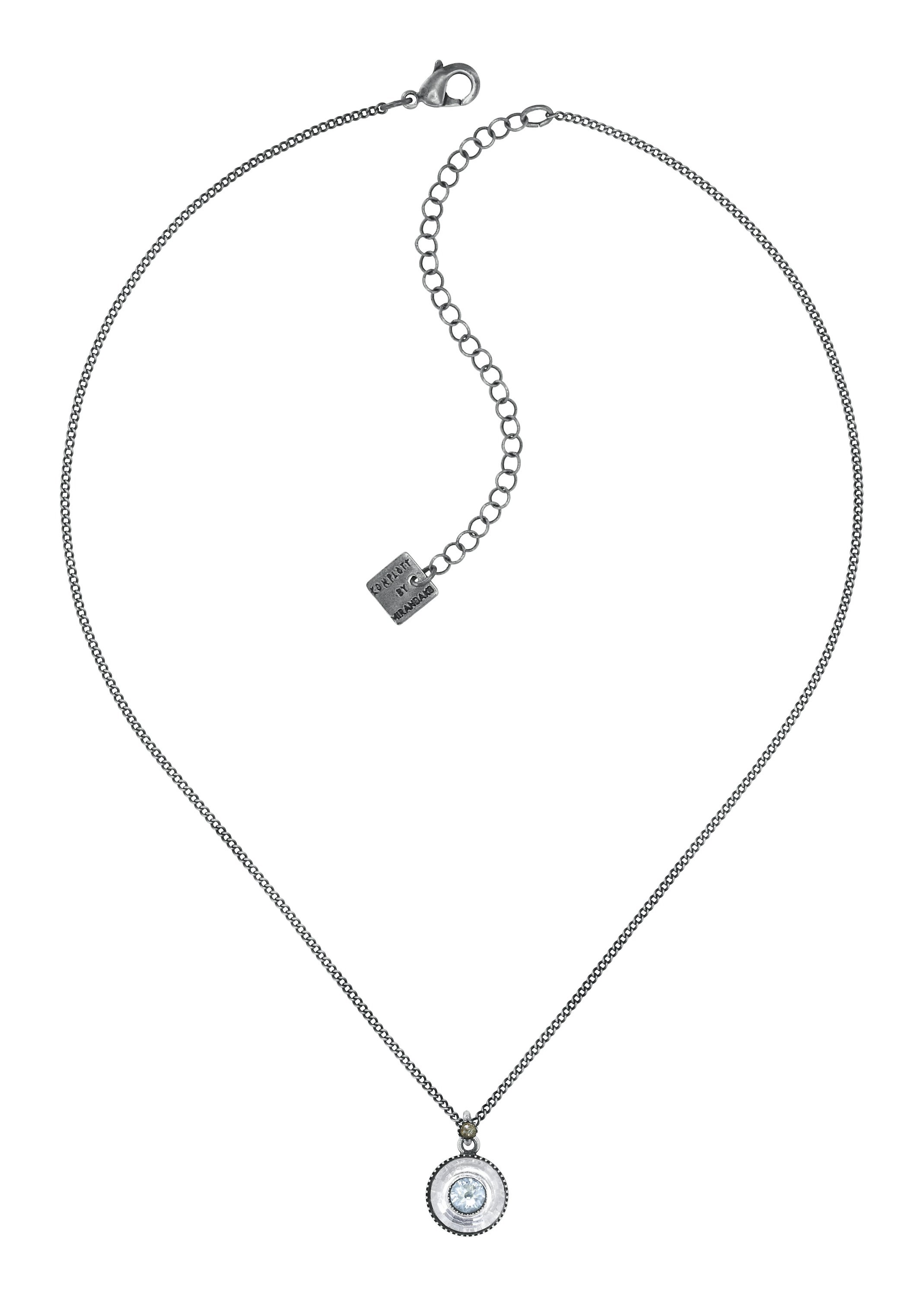 image for Necklace Pendant Donutissima Grey  