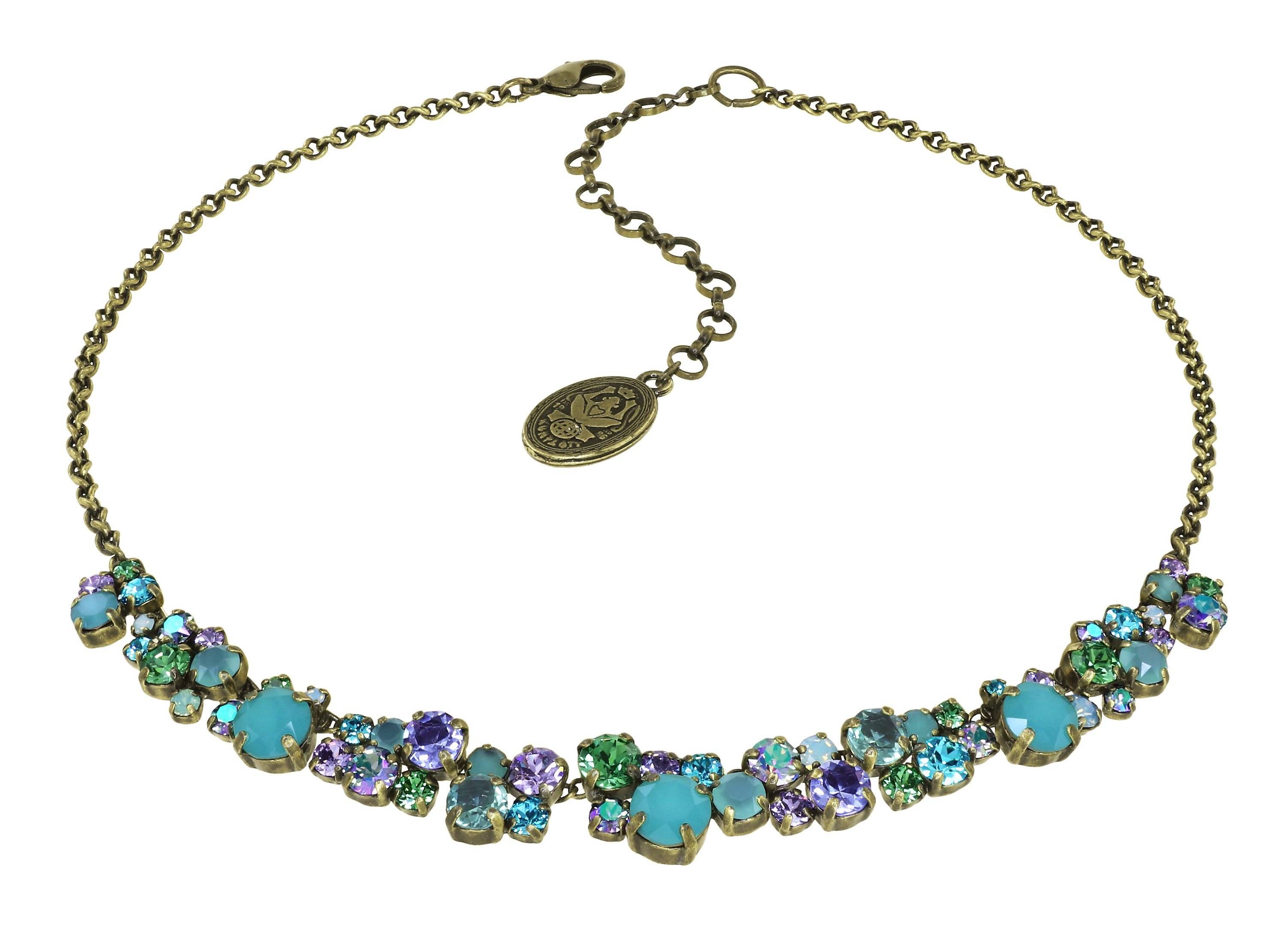 image pour Collier Ballroom Classic Glam Vert / Lila  