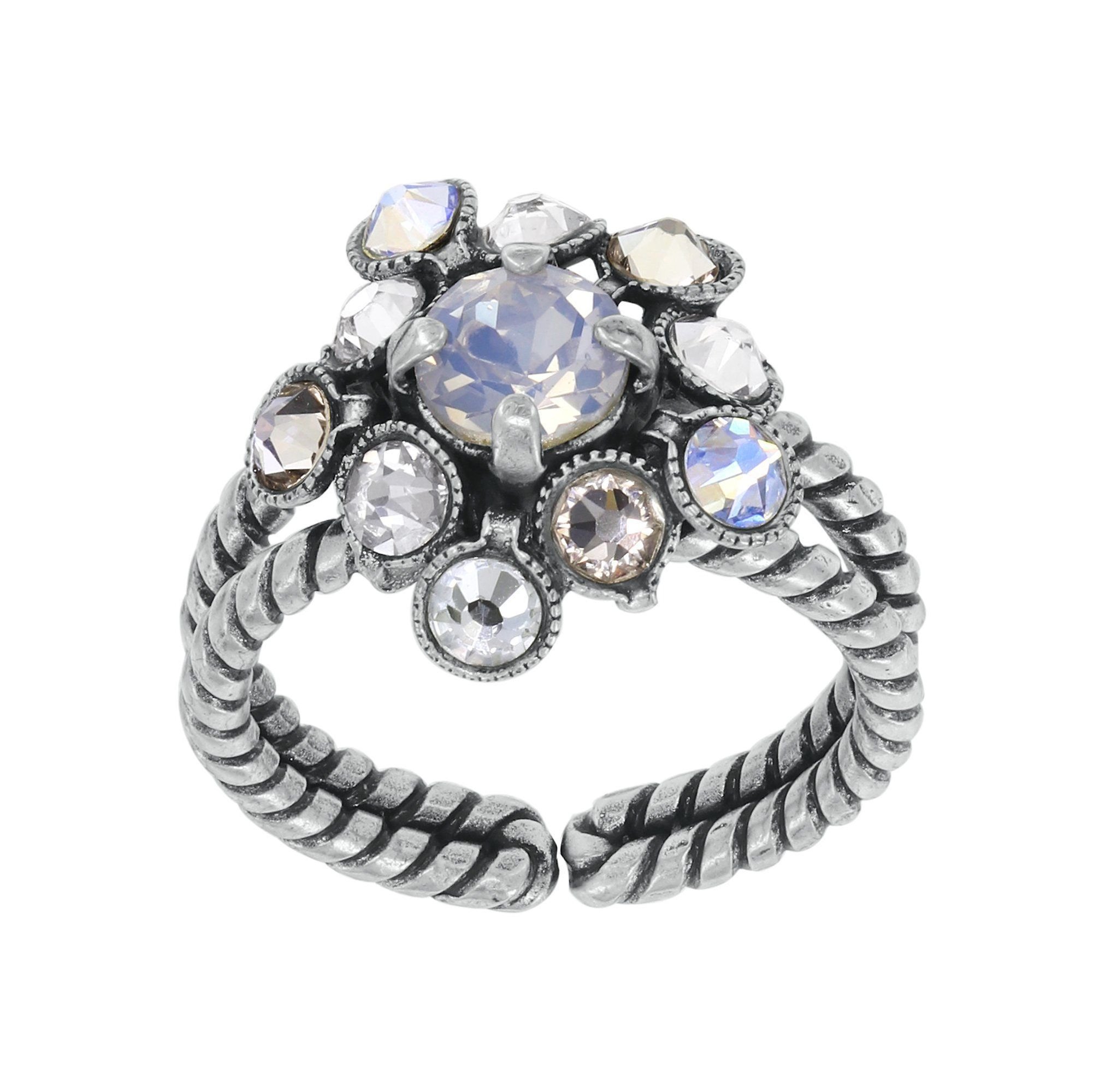 Bild für Ring Caviar Treasure Weiß  