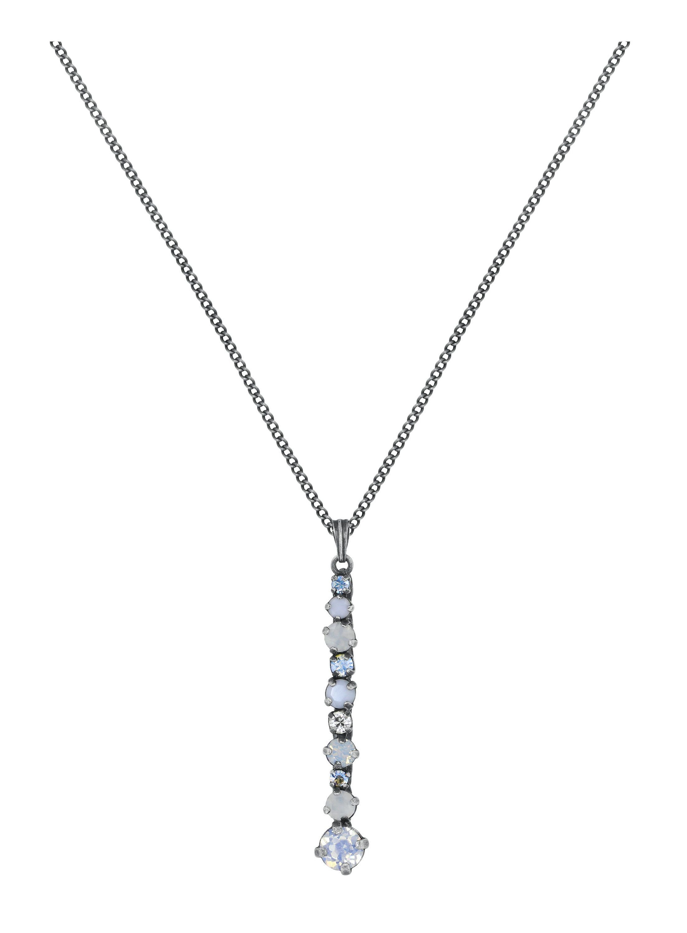 image for Necklace pendant (long) Ballroom Classic Glam White  