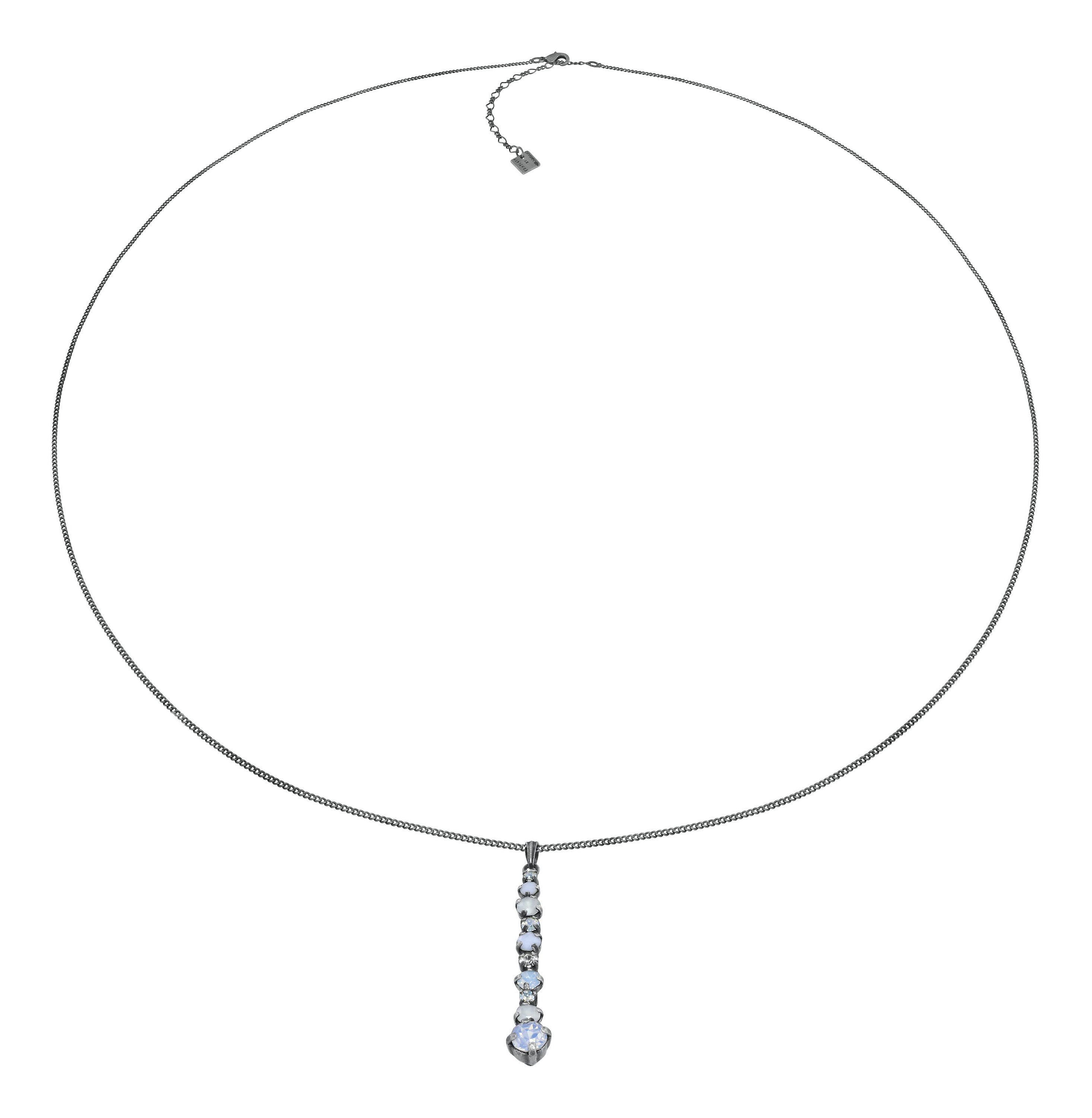 image for Necklace pendant (long) Ballroom Classic Glam White  