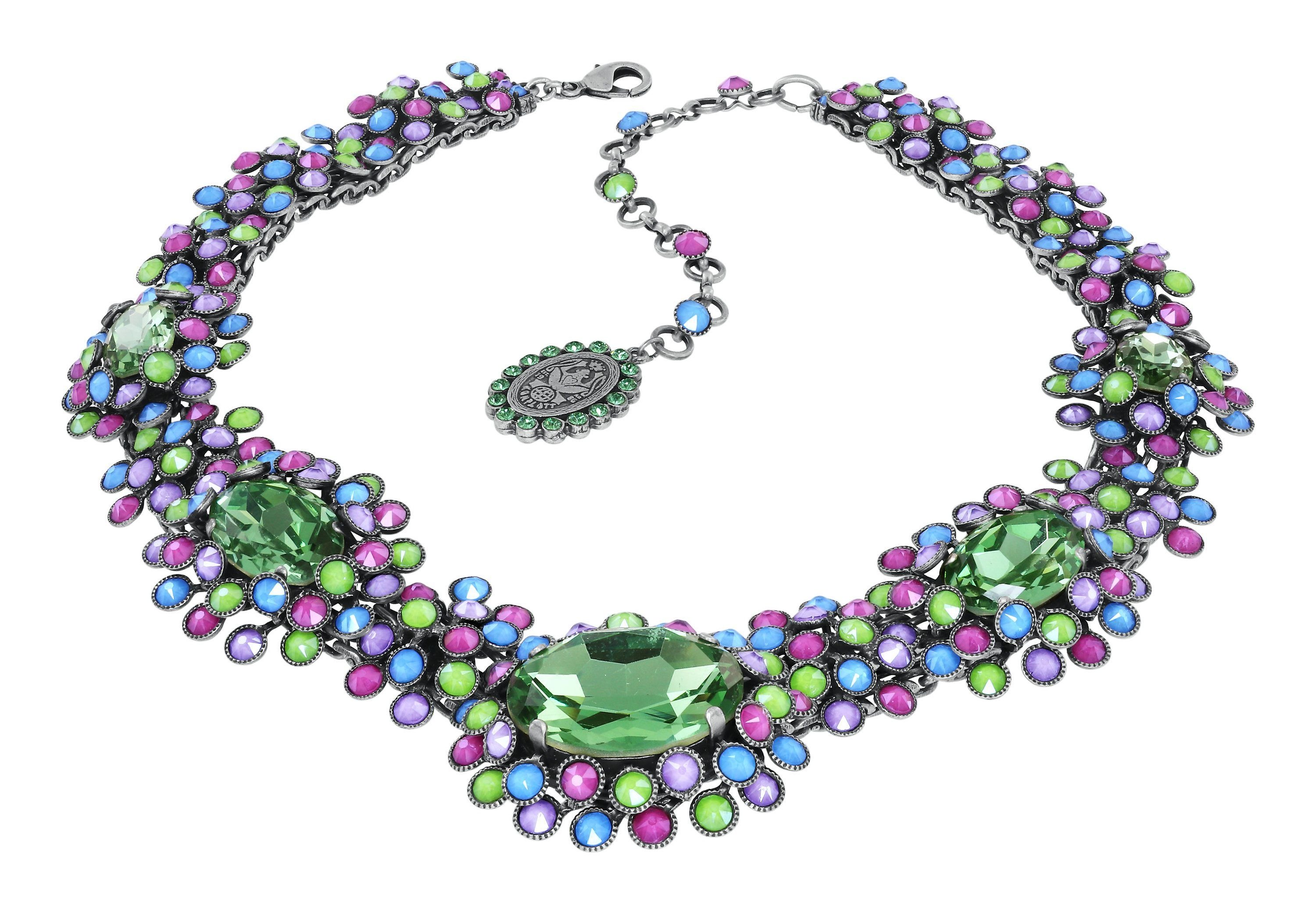 Bild für Halskette Collier Caviar Treasure Pastell Multi  