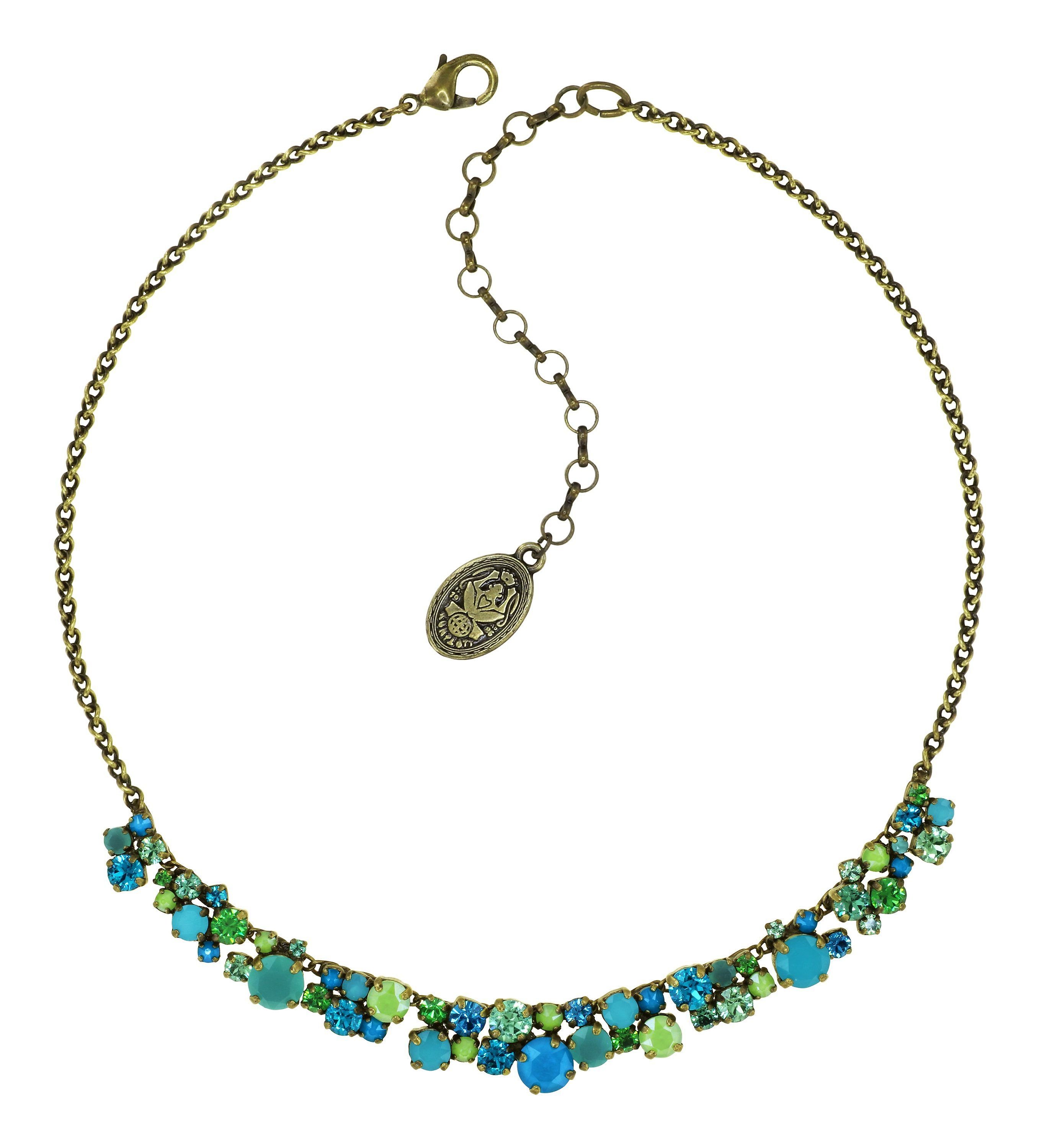 image for Necklace Ballroom Classic Glam Blue / Green  