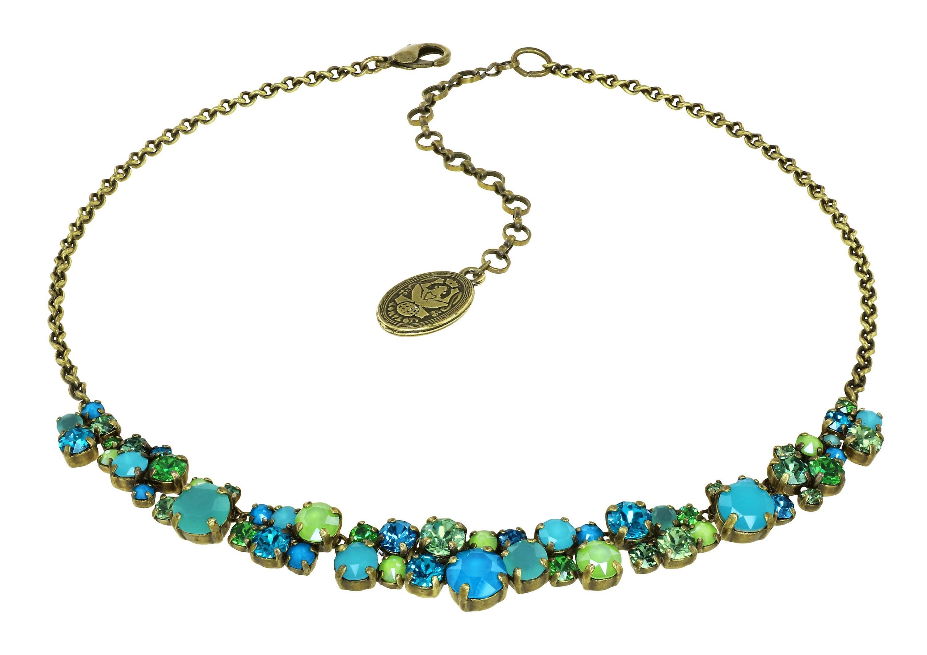 image pour Collier Ballroom Classic Glam Bleu / Vert  