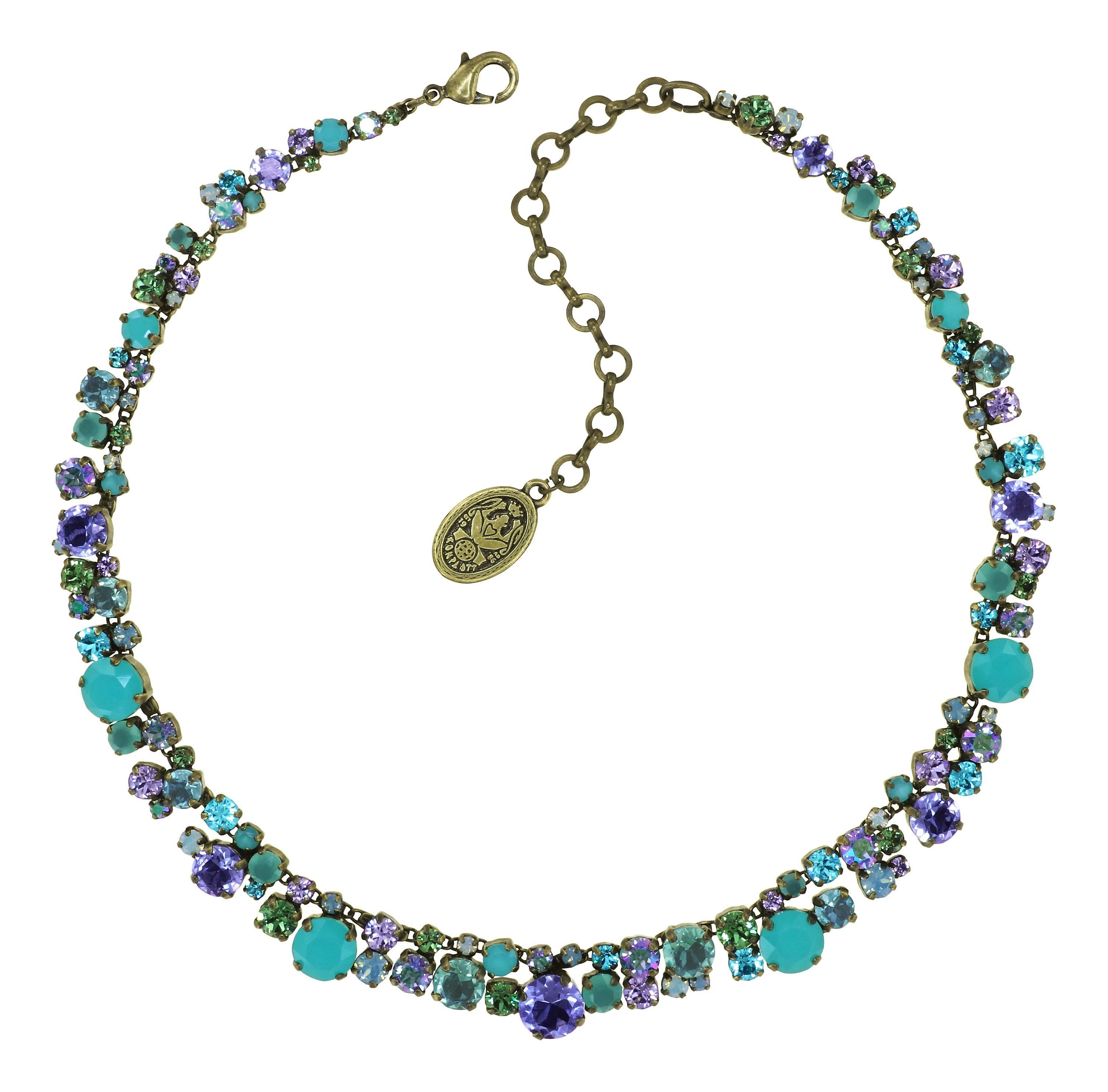 image pour Collier Ballroom Classic Glam Vert / Lila  
