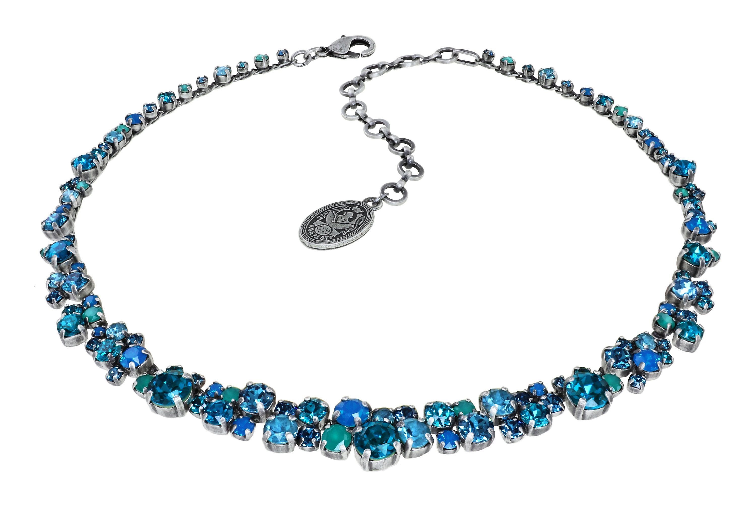 Bild für Halskette Ballroom Classic Glam Blau / Grün  