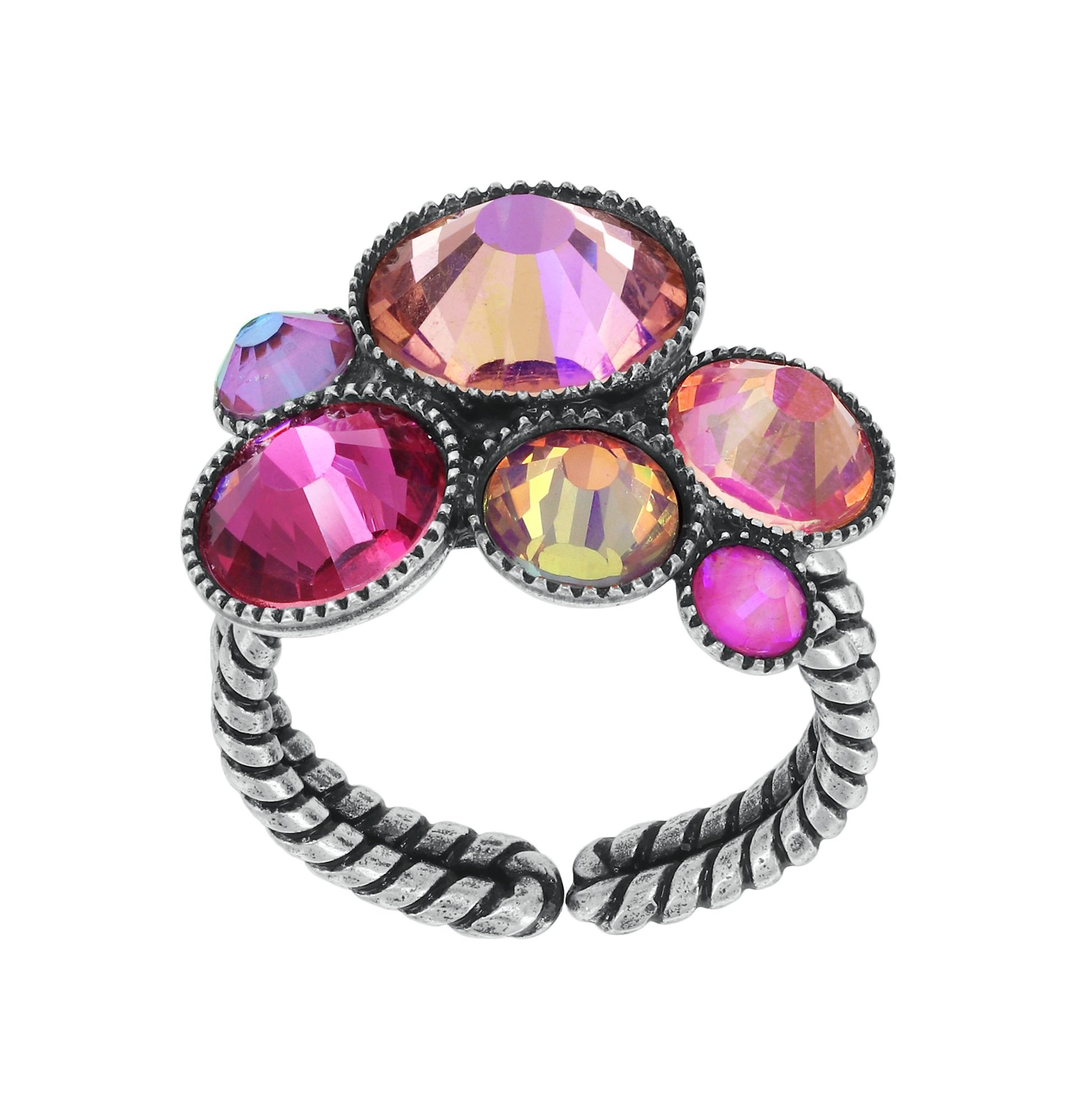 image for Ring Water Cascade Glam Pink  